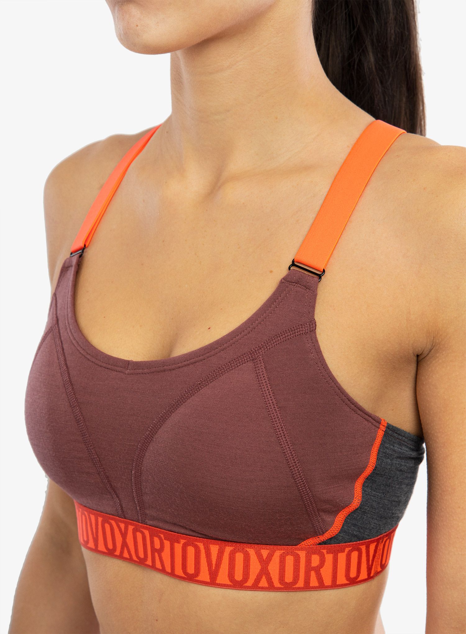 Športni nedrček Ortovox 150 Essential Sports Top - mountain rose