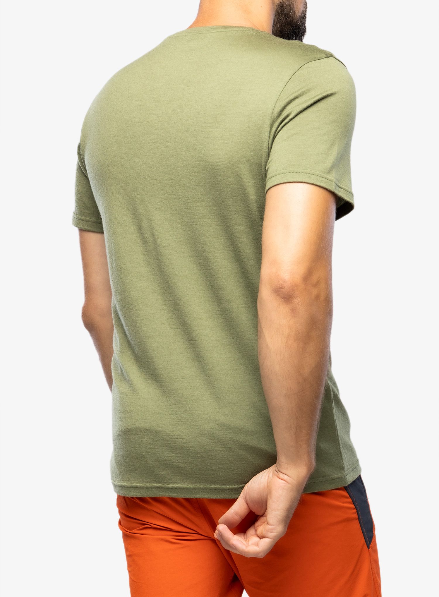 Merino majica Ortovox 185 Merino Square TS - wild herbs