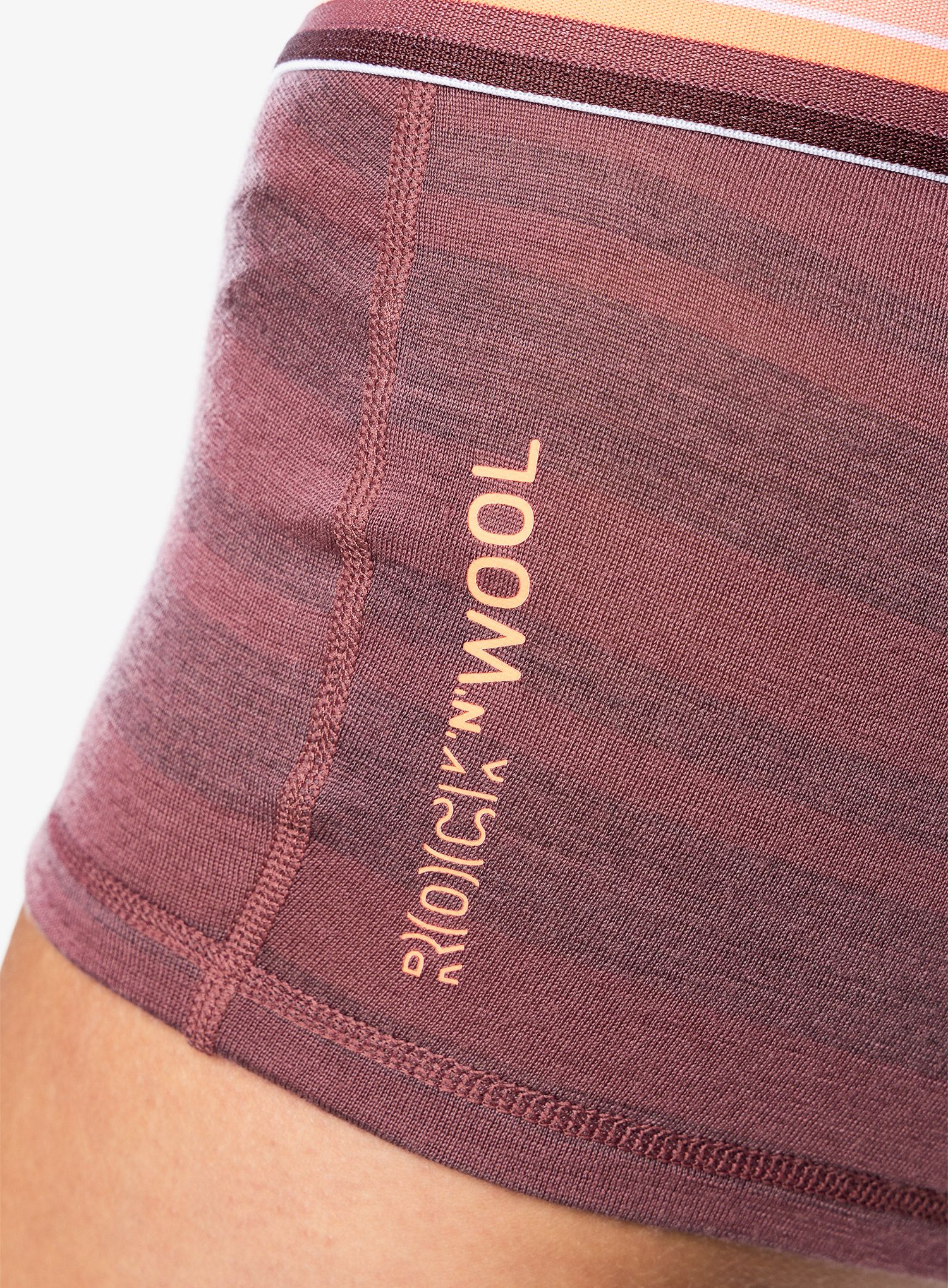 Ženske boksarice Ortovox 185 Rock N Wool Hot Pants - mountain rose