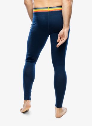 Termo pajkice Ortovox 185 Rock N Wool Long Pants - deep ocean