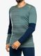 Termo flis jopa Ortovox 185 Rock N Wool Long Sleeve - arctic grey