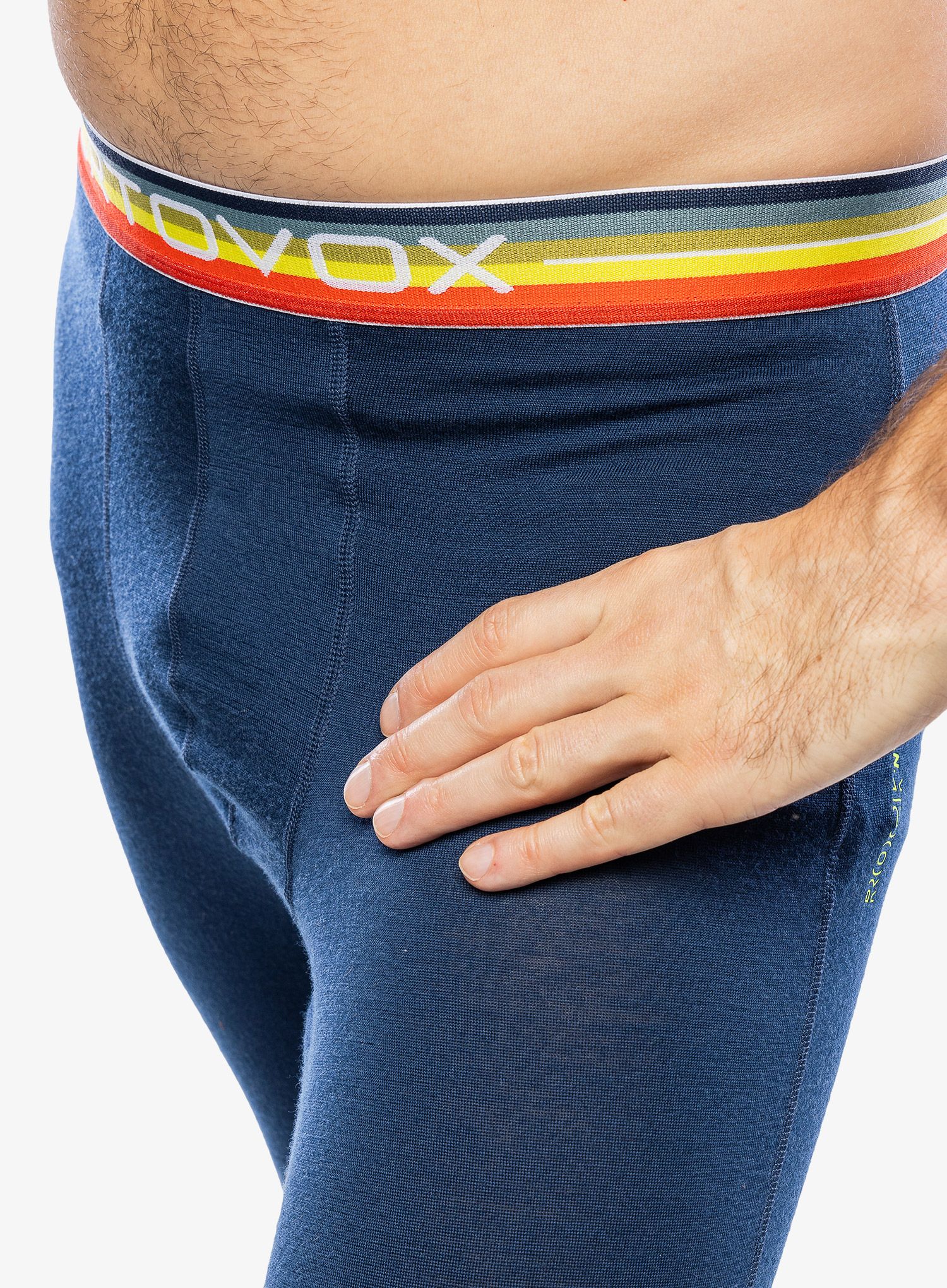 Termo pajkice Ortovox 185 Rock N Wool Short Pants - deep ocean