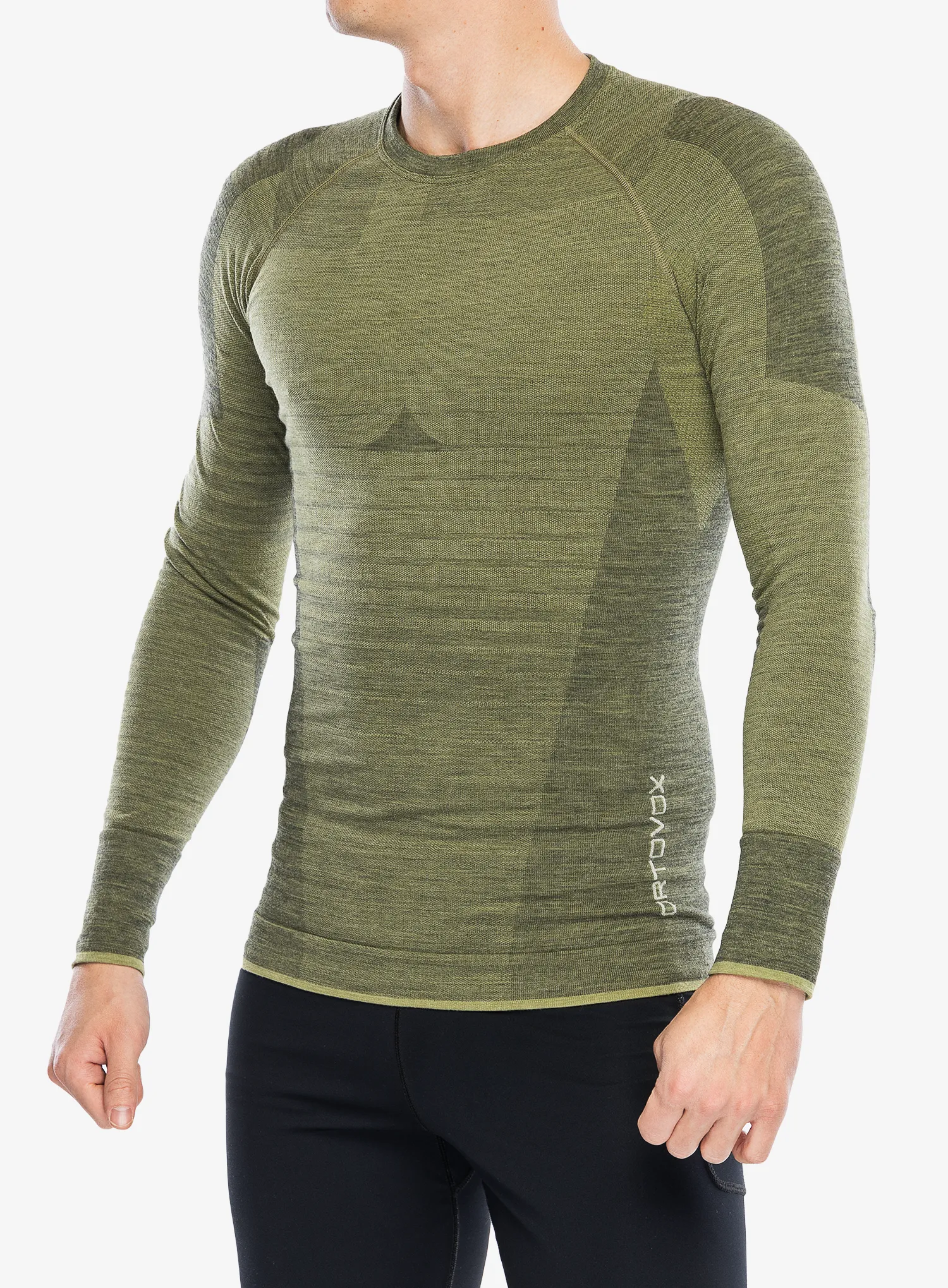 Termo flis jopa Ortovox 230 Competition Long Sleeve - wild herbs