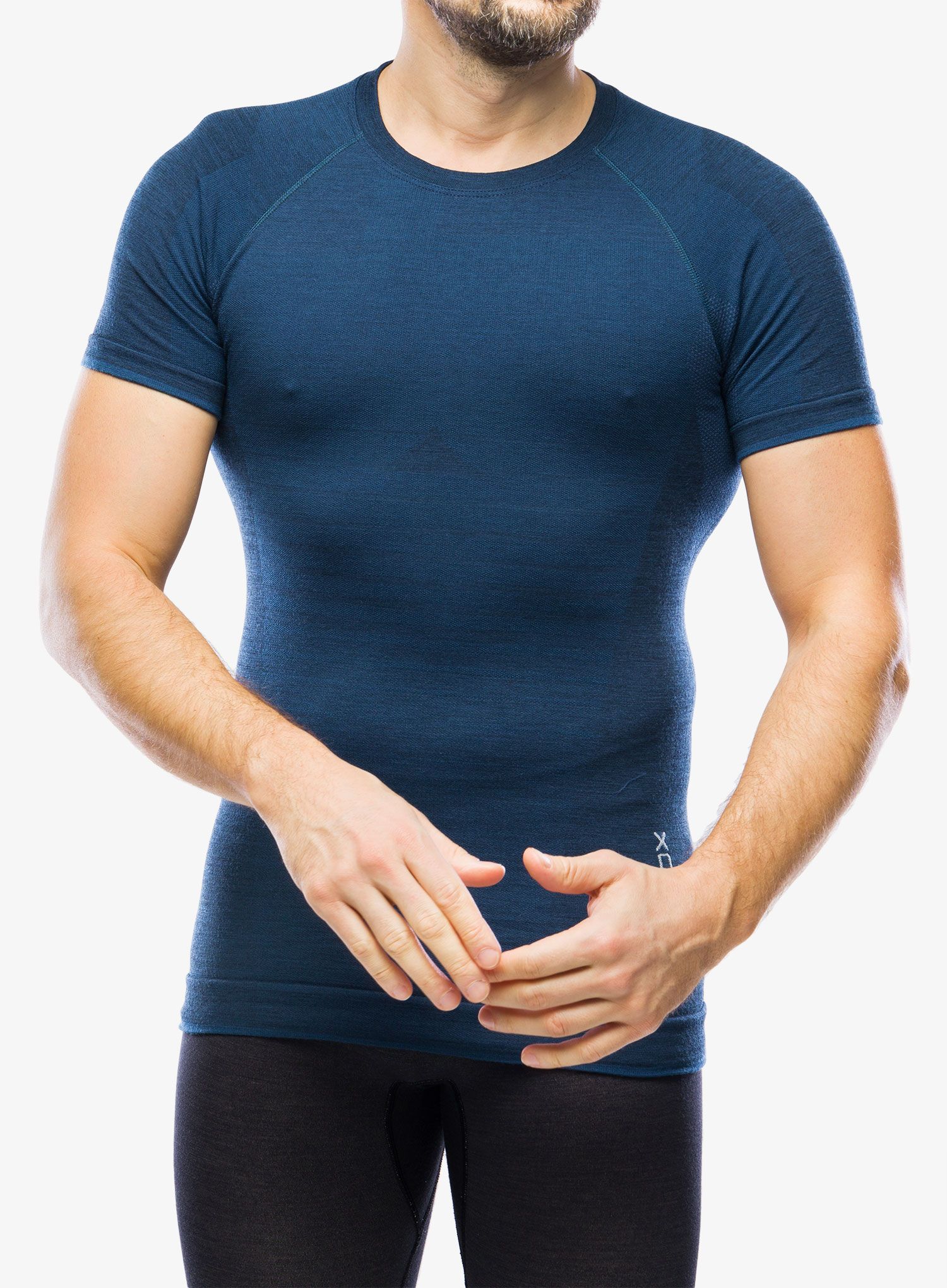 Termo majica Ortovox 230 Competition Short Sleeve - petrol blue