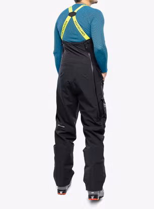 Hlače Ortovox 3L Deep Shell Bib Pants - black raven