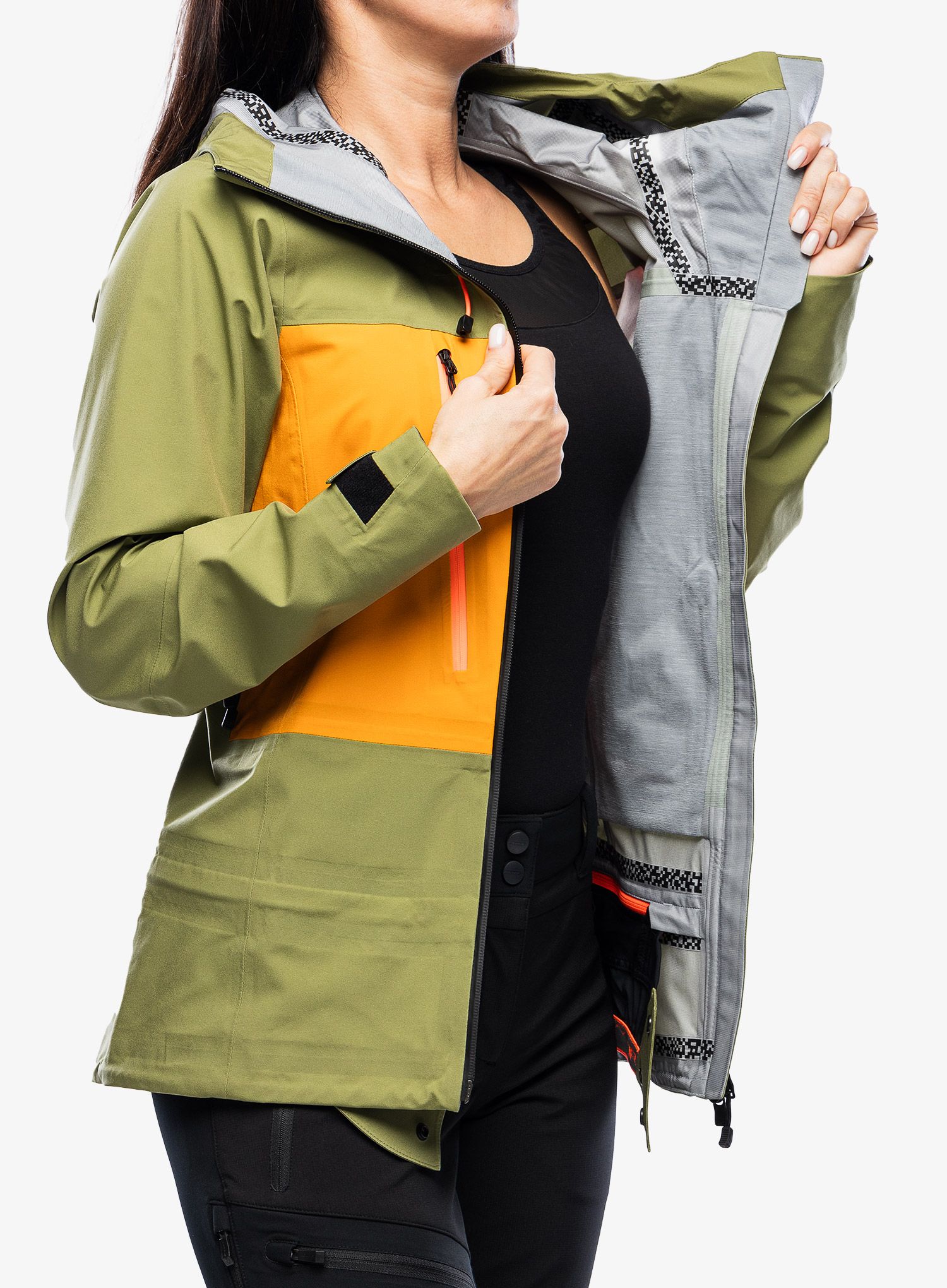 Ženska jakna Ortovox 3L Deep Shell Jacket - wild herbs