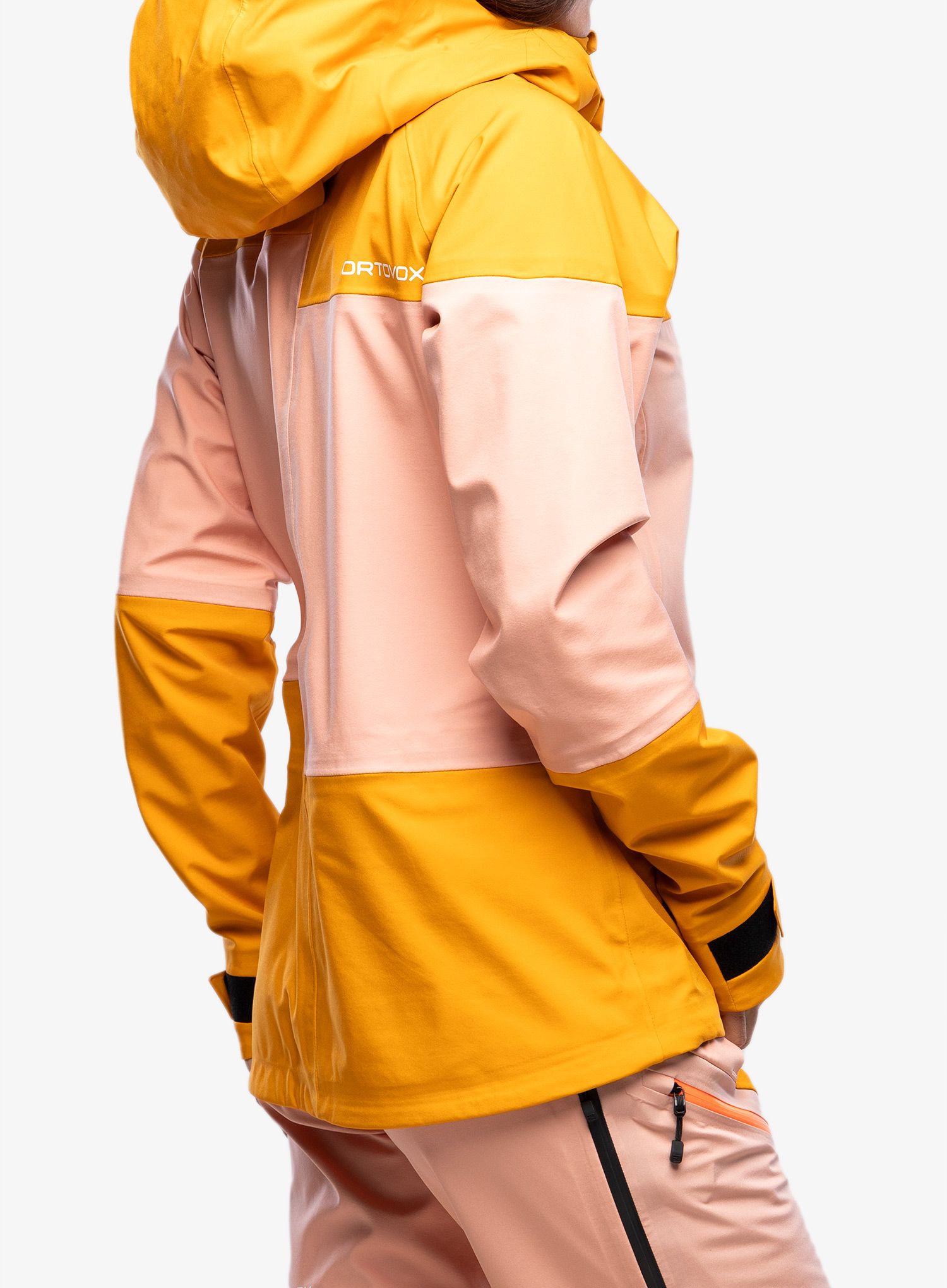 Ženska nepremočljiva jakna Ortovox 3L Guardian Shell Jacket - autumn leaves
