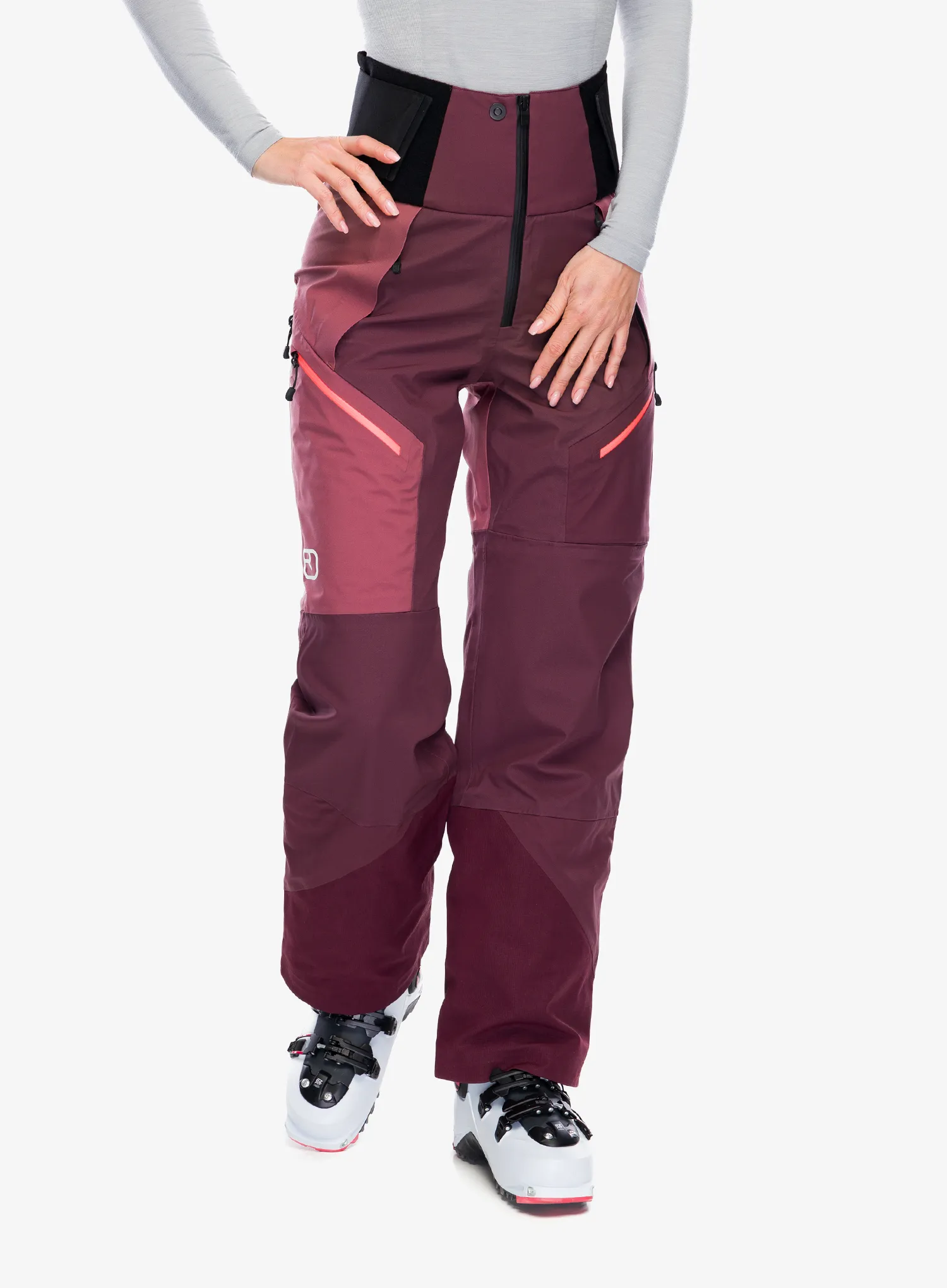 Ženske hlače Ortovox 3L Guardian Shell Pants - winetasting
