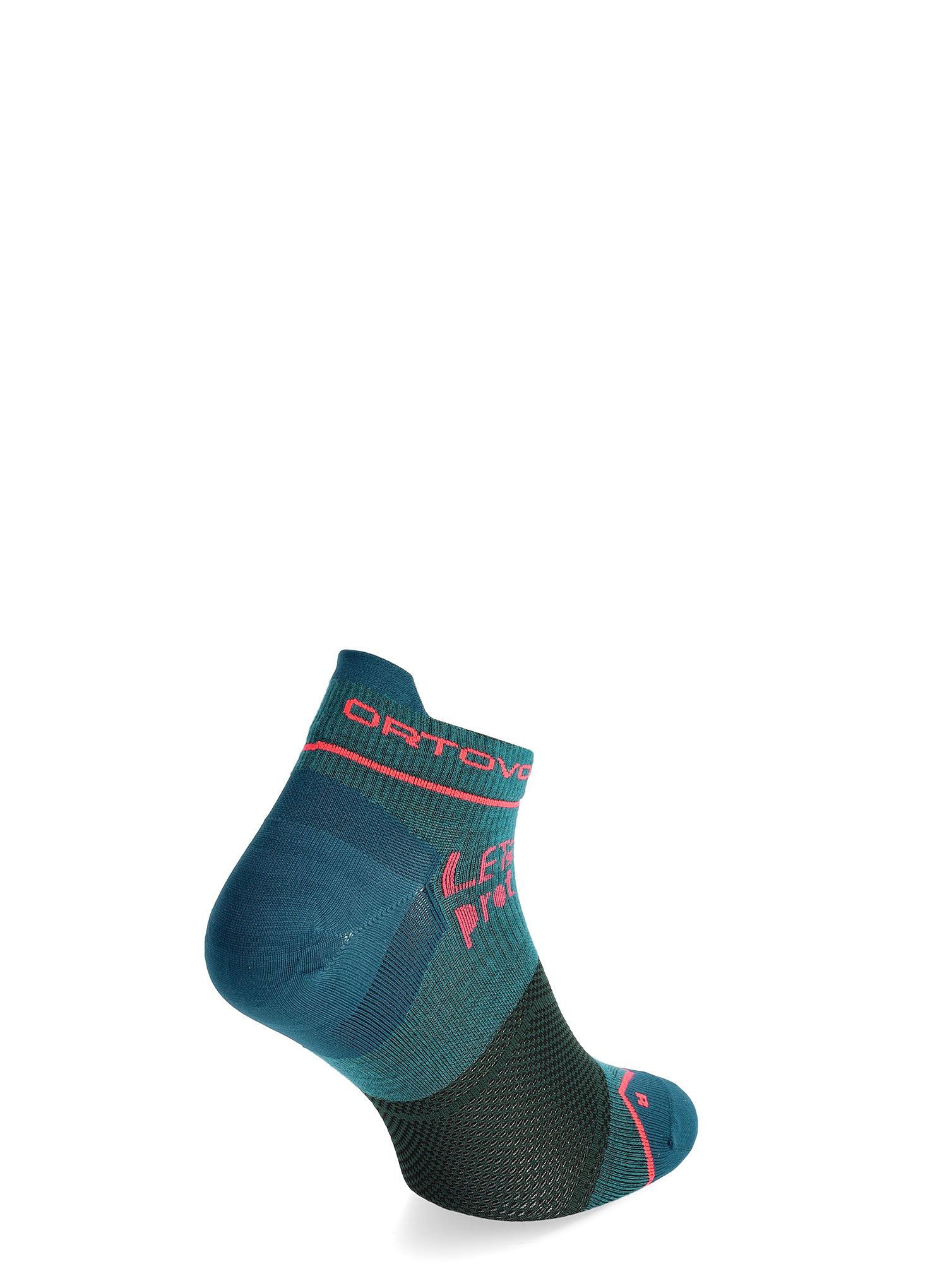 Ženske pohodne nogavice Ortovox Alpine Light Low Socks - pacific green