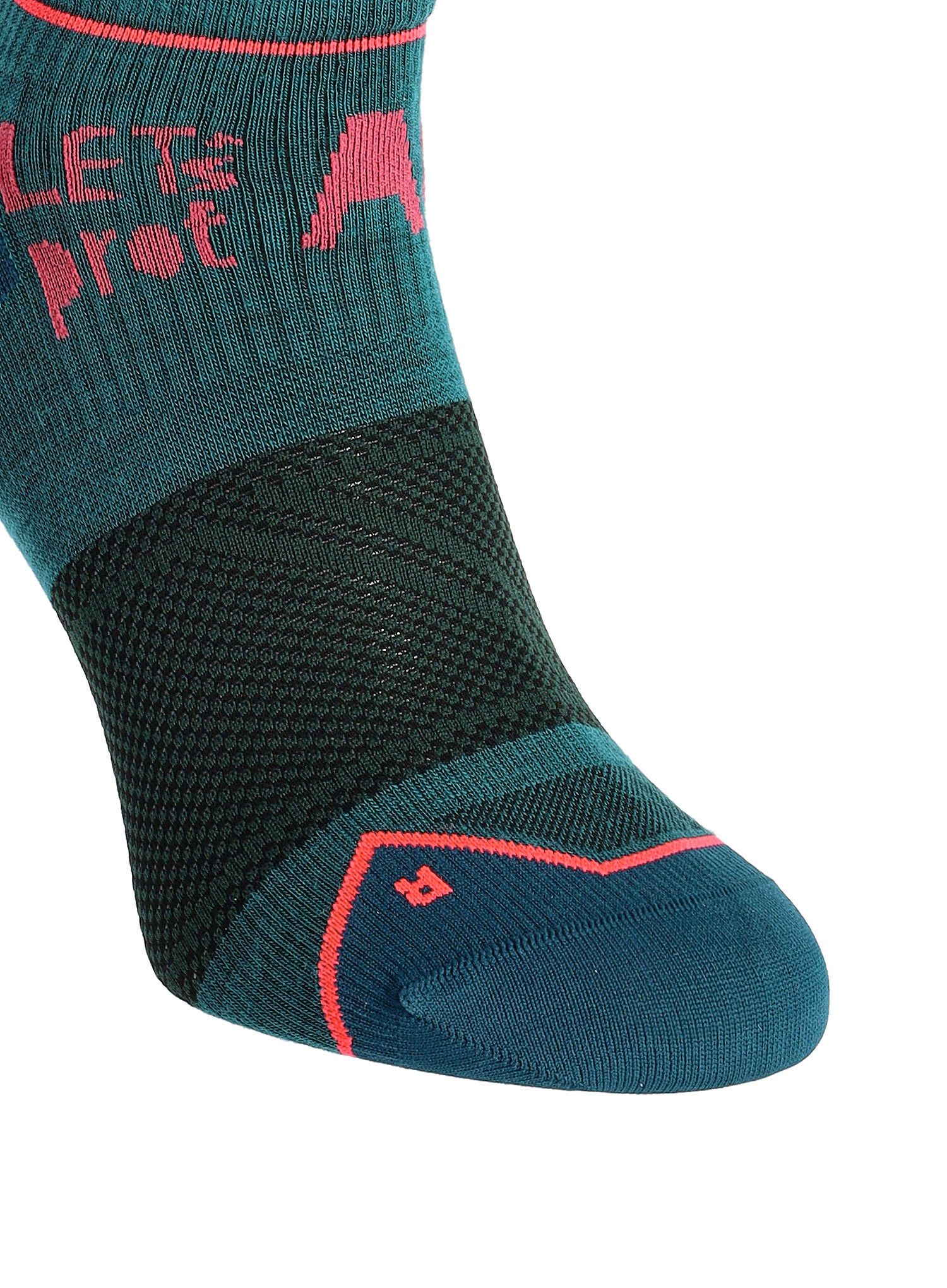 Ženske pohodne nogavice Ortovox Alpine Light Low Socks - pacific green