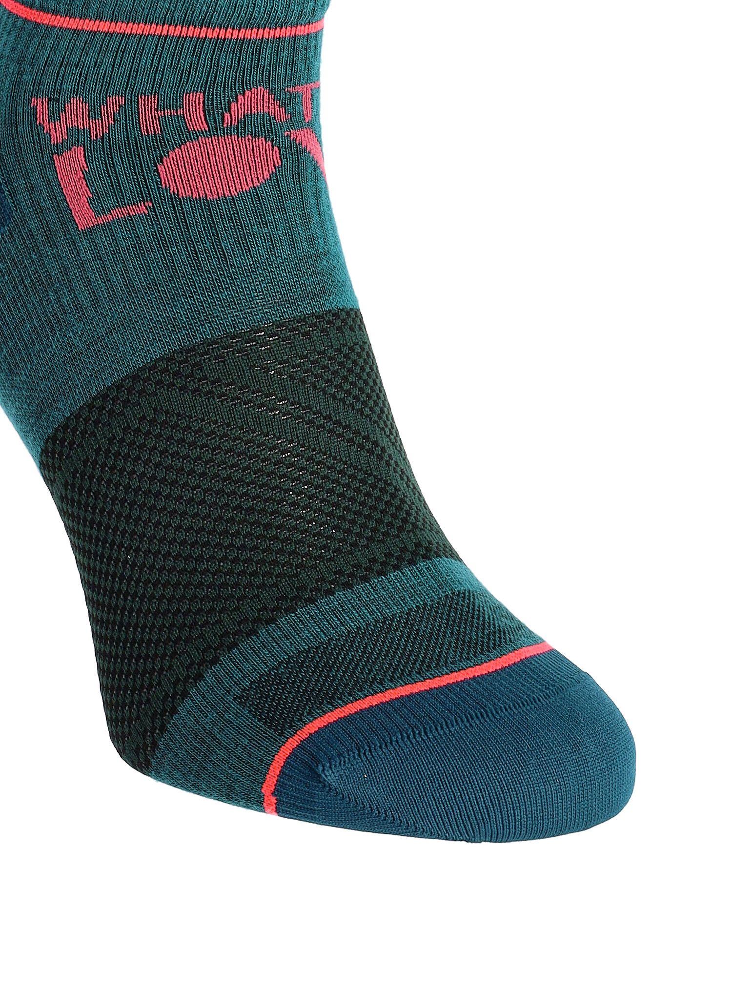 Ženske pohodne nogavice Ortovox Alpine Light Low Socks - pacific green