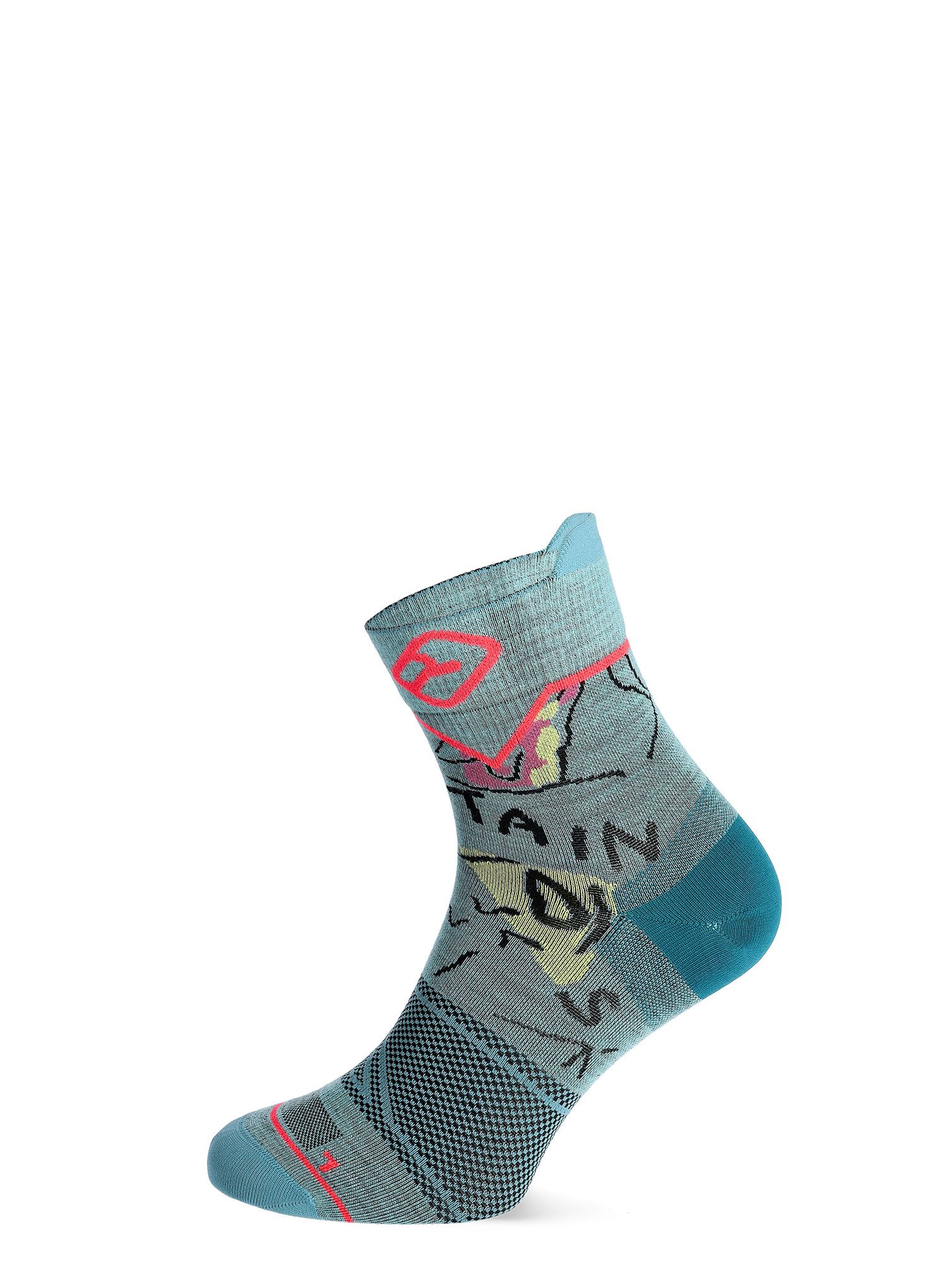 Ženske nogavice Ortovox Alpine Light Quarter Socks - ice waterfall