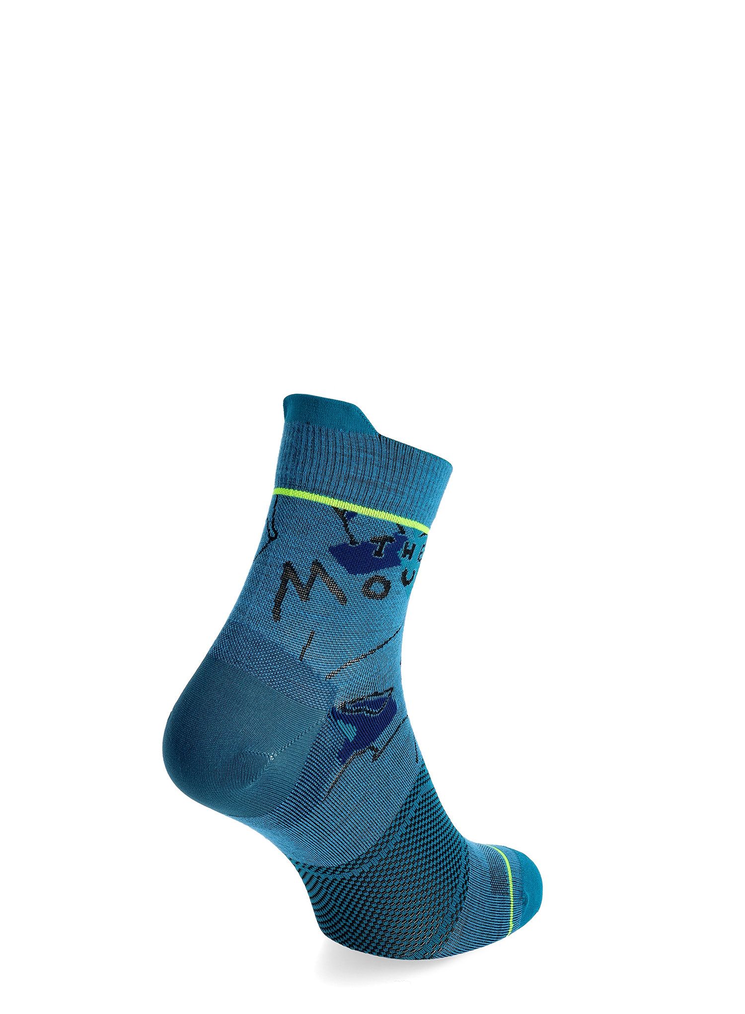 Merino nogavice Ortovox Alpine Light Quarter Socks - mountain blue