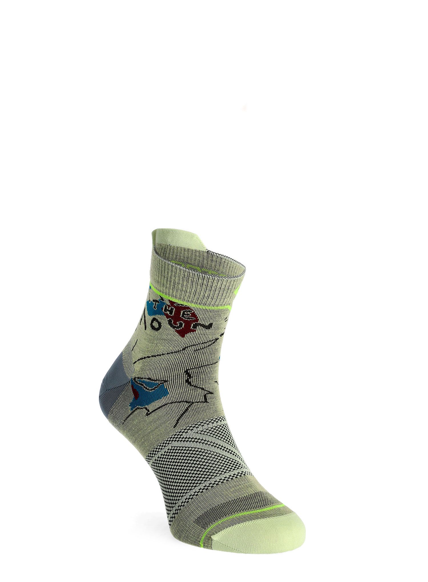 Pohodne nogavice Ortovox Alpine Light Quarter Socks - wabisabi