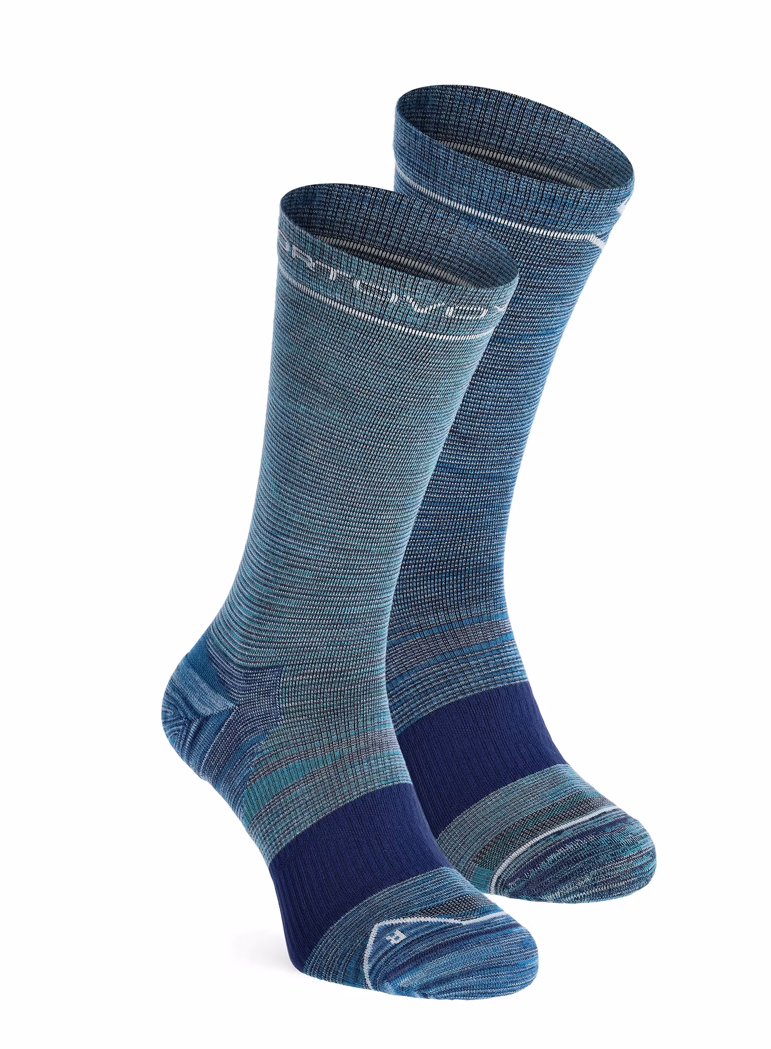 Pohodne nogavice Ortovox Alpine Mid Socks - deep ocean