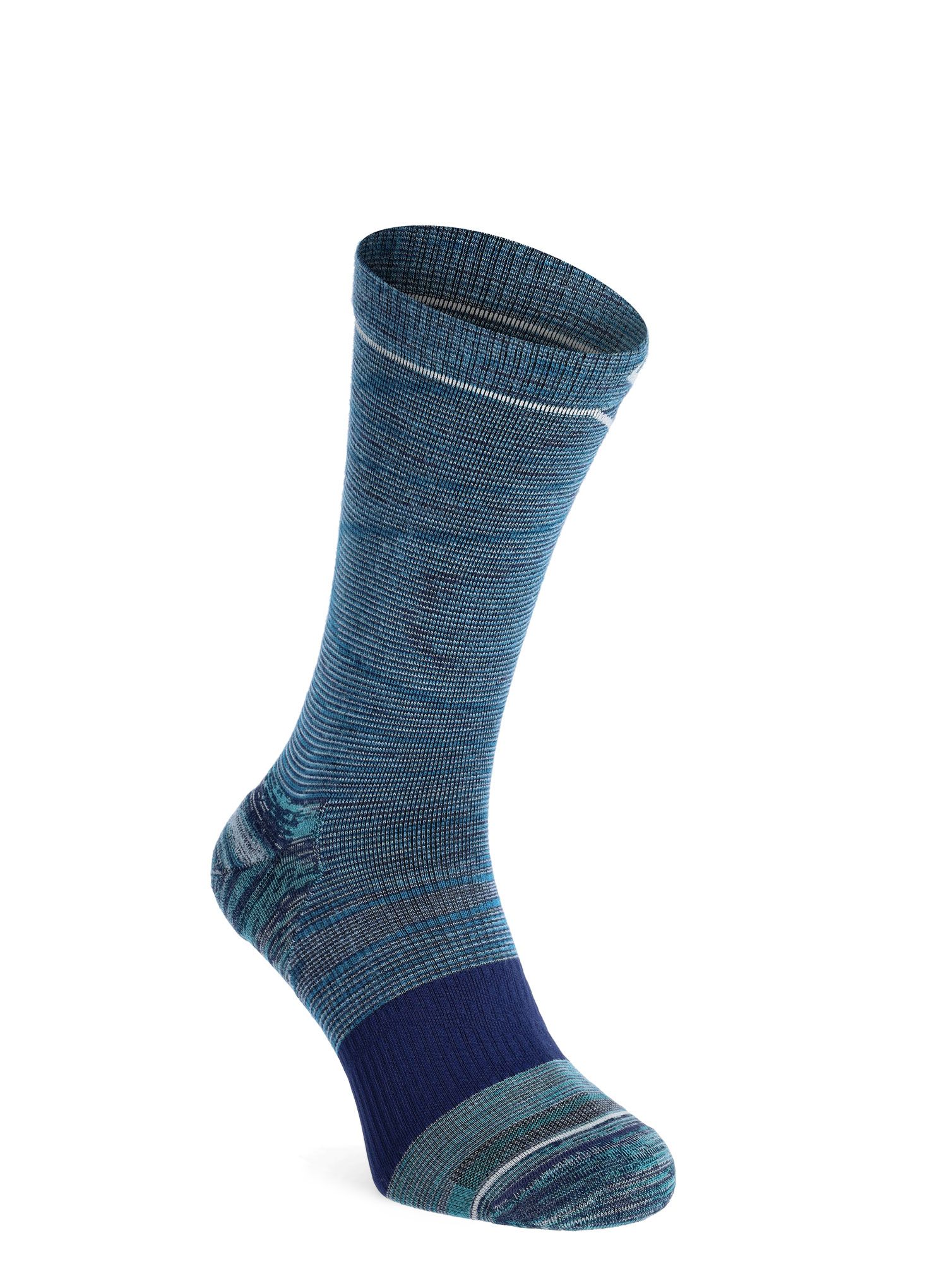Pohodne nogavice Ortovox Alpine Mid Socks - deep ocean