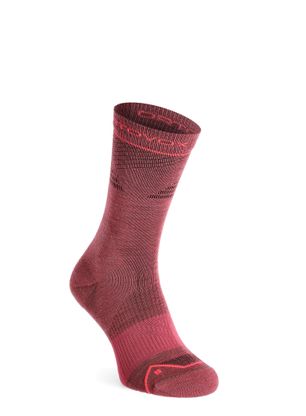 Ženske merino nogavice Ortovox Alpine Pro Comp Mid Socks - wild rose