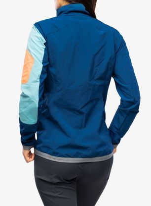 Ženska vetrovka Ortovox Berrino Jacket - petrol blue