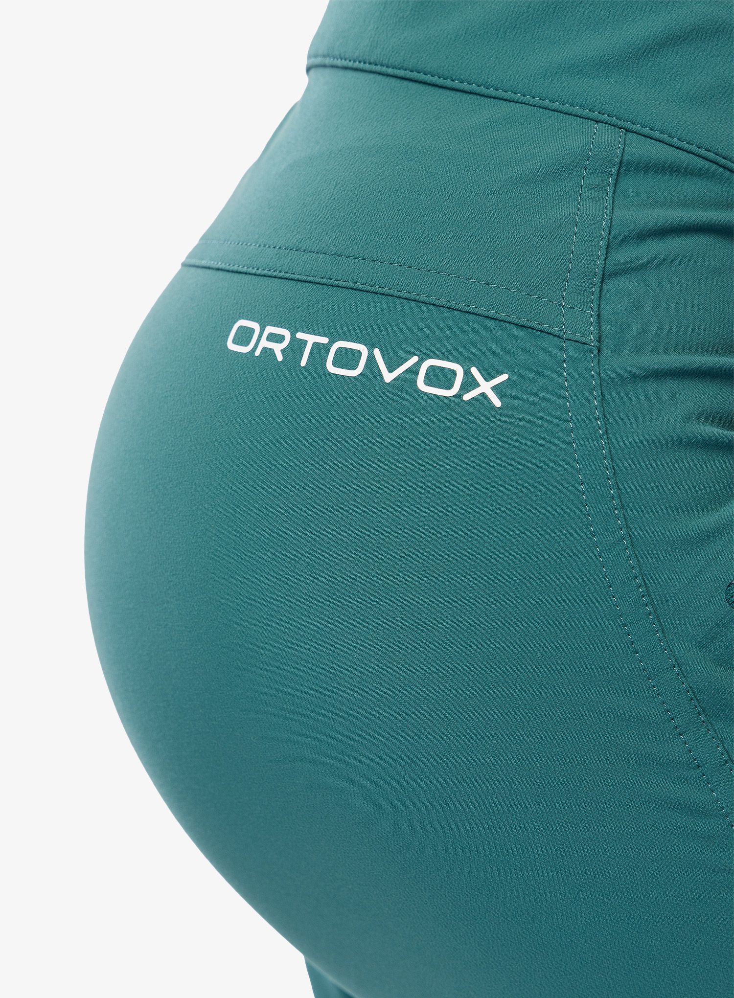 Ženske pohodniške kratke hlače Ortovox Brenta Shorts - pacific green