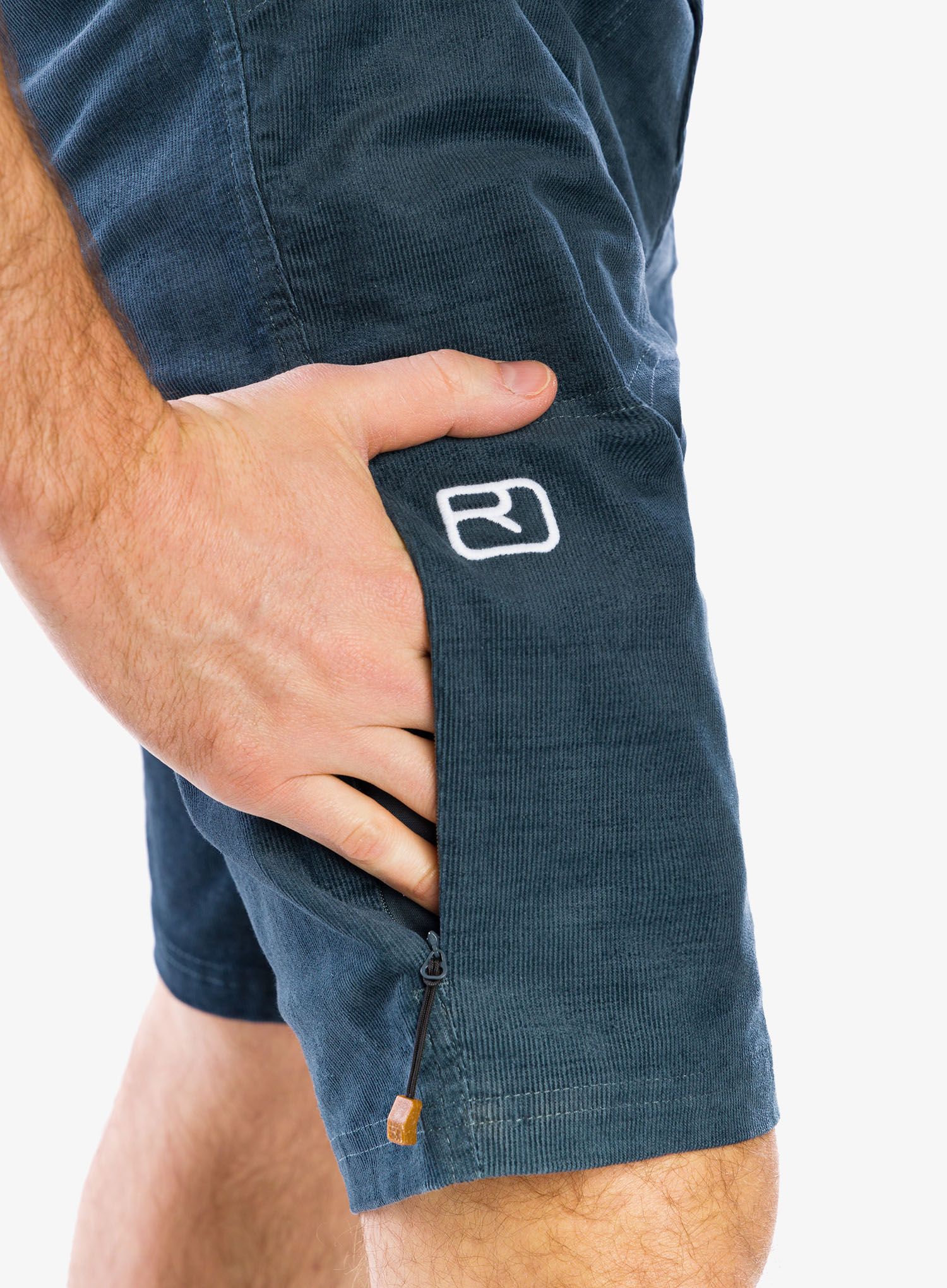 Moške plezalne kratke hlače Ortovox Casale Shorts - dark arctic grey