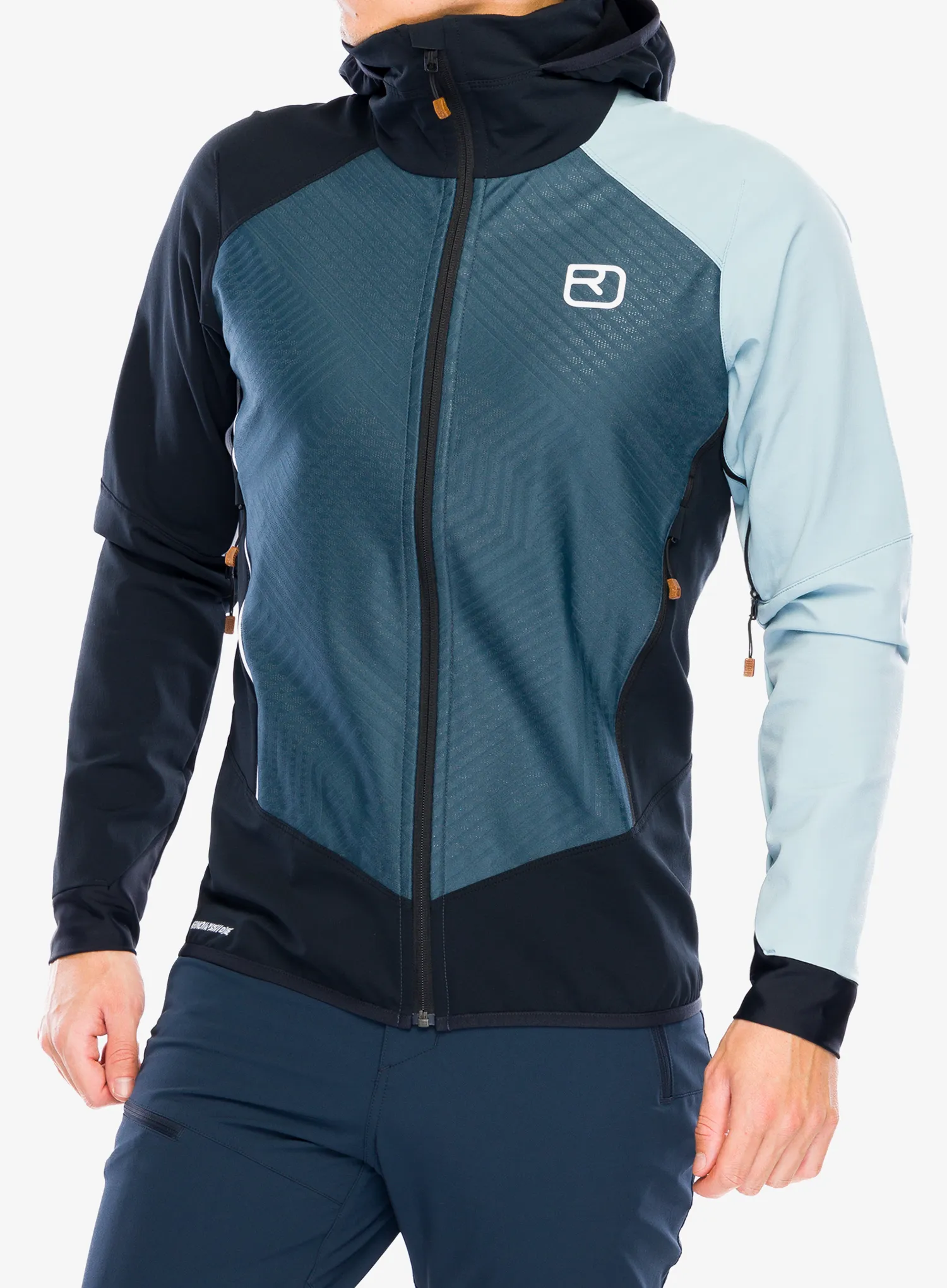 Vetrovka Ortovox Col Becchei Jacket - dark arctic grey