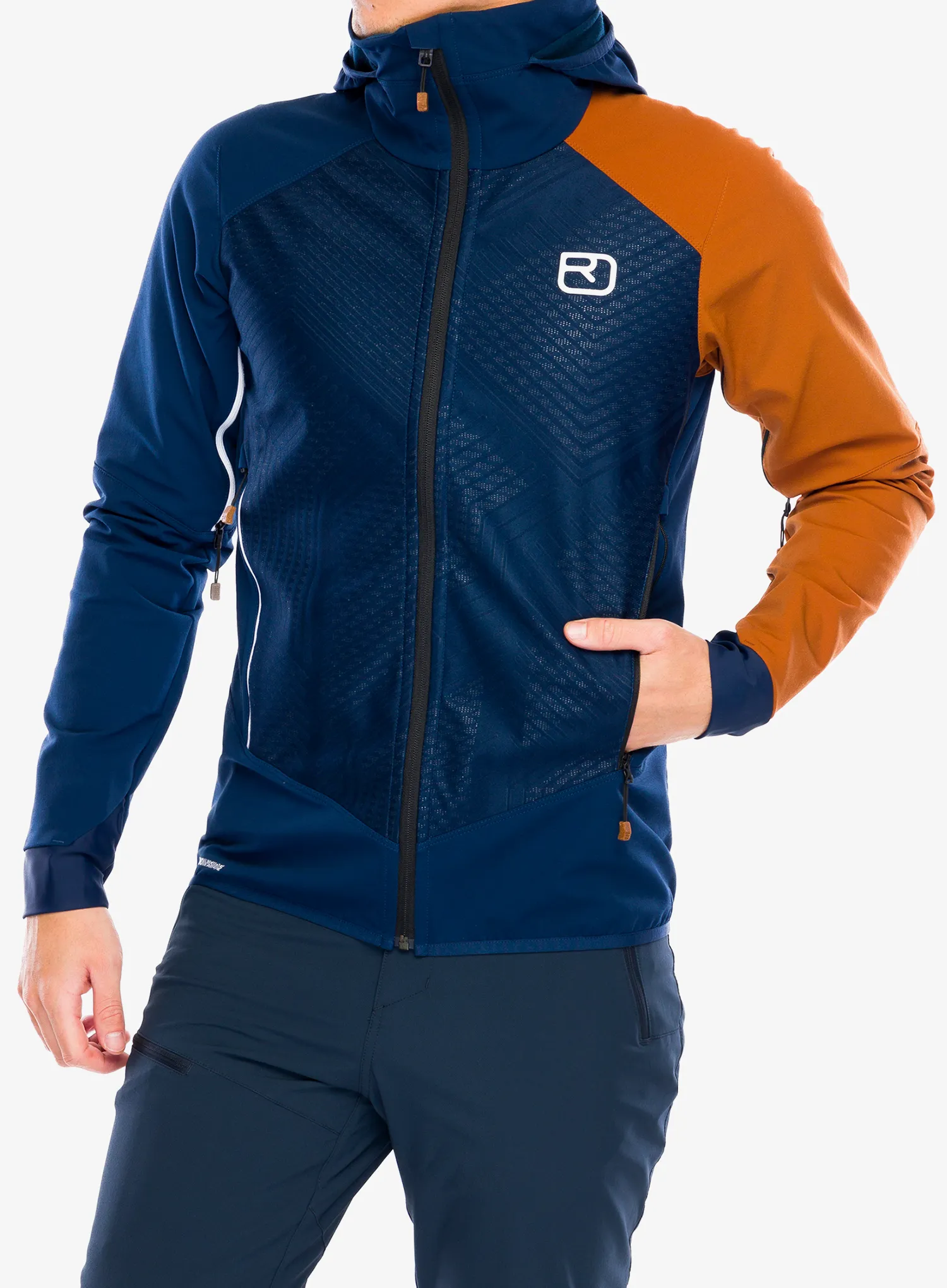 Vetrovka Ortovox Col Becchei Jacket - deep ocean