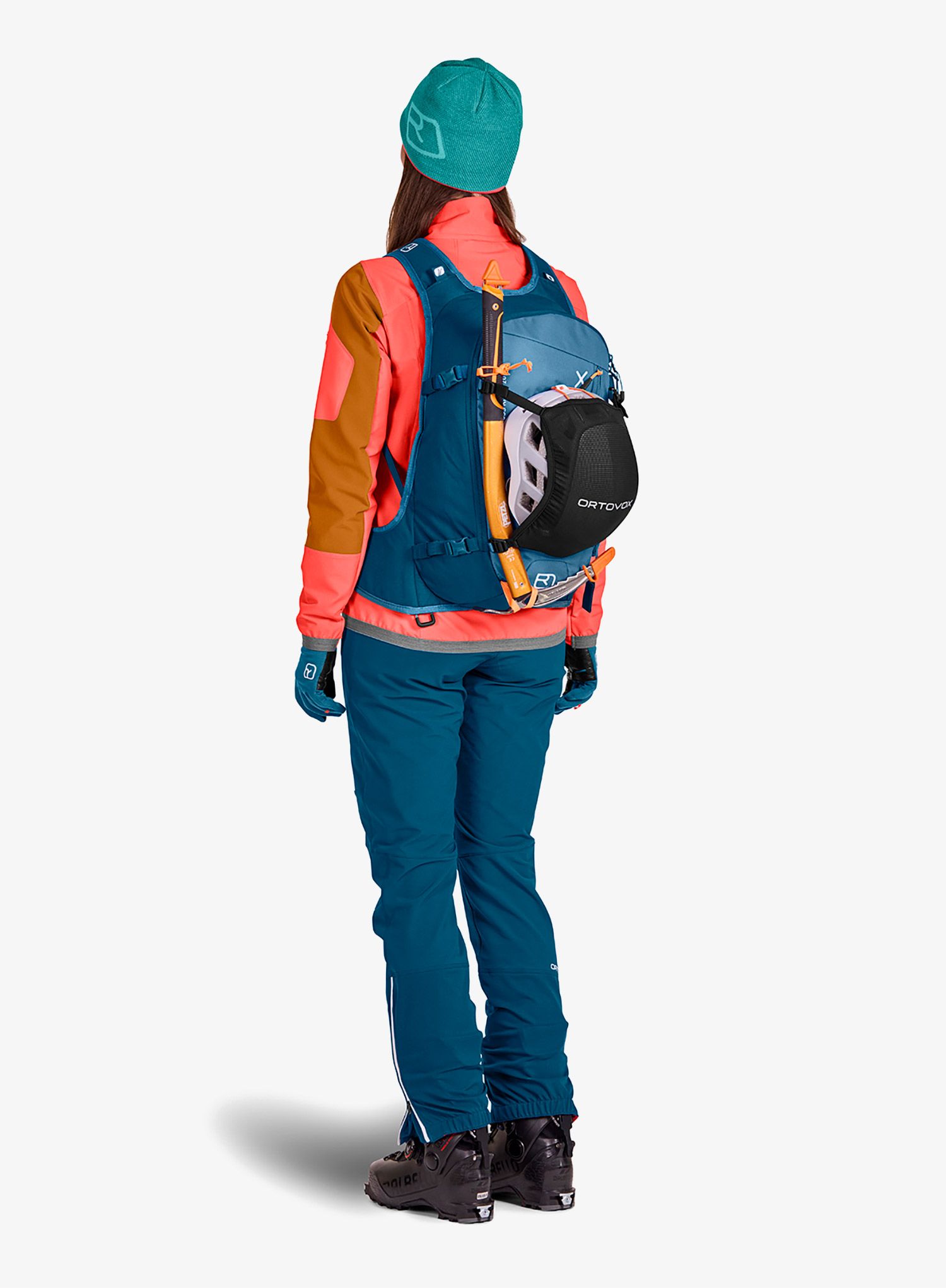 Nahrbtnik za turno smučanje Ortovox Cross Rider 20 S - petrol blue