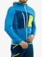 Jopica s kapuco Ortovox Fleece Grid Hoody - heritage blue