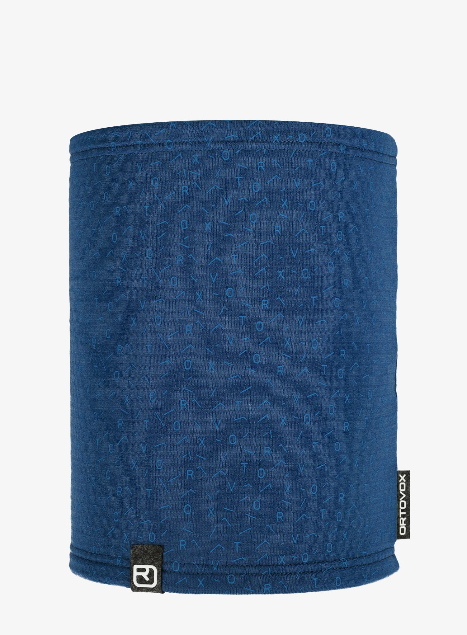 Šal za vrat Ortovox Fleece Light Grid Neckwarmer - petrol blue