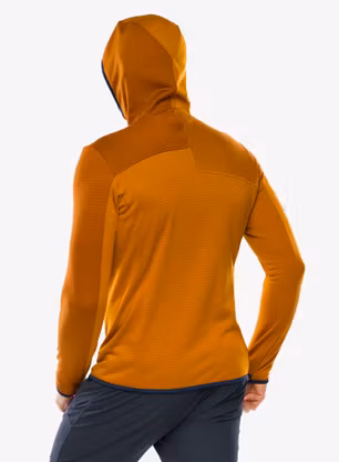 Jopica s kapuco Ortovox Fleece Light Grid ZN Hoody - sly fox