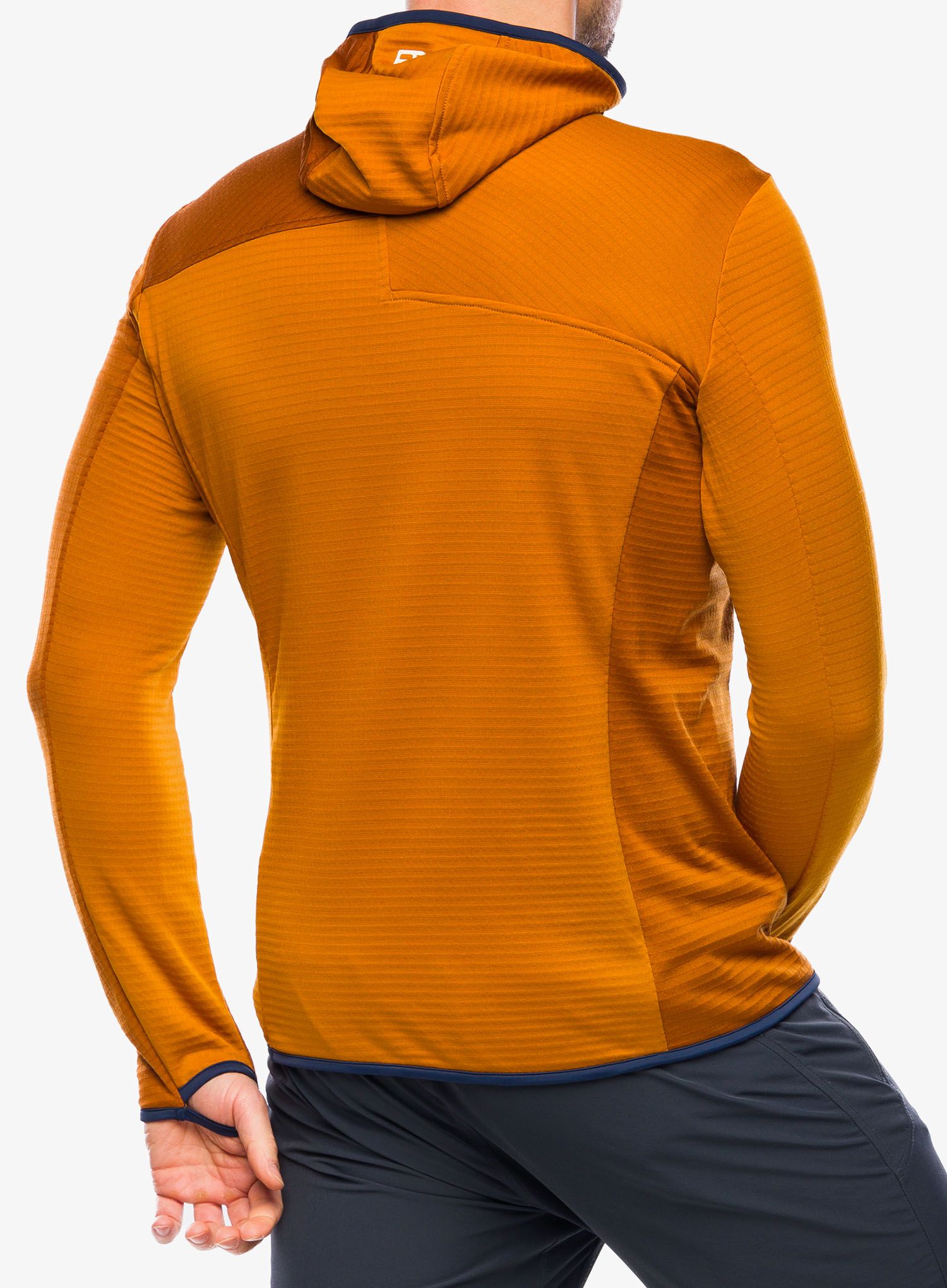Jopica s kapuco Ortovox Fleece Light Grid ZN Hoody - sly fox