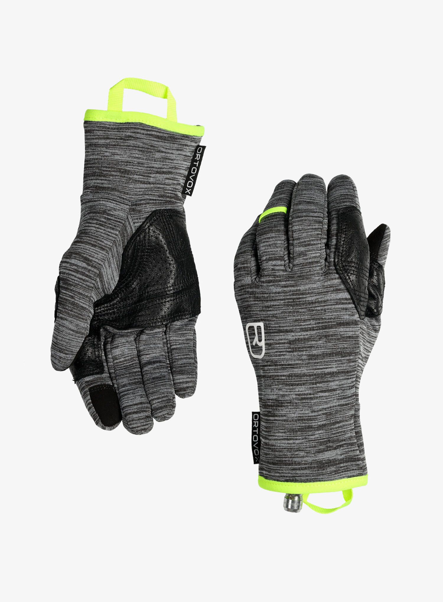 Smučarske rokavice Ortovox Freeride 3 Finger Glove Pro - black raven