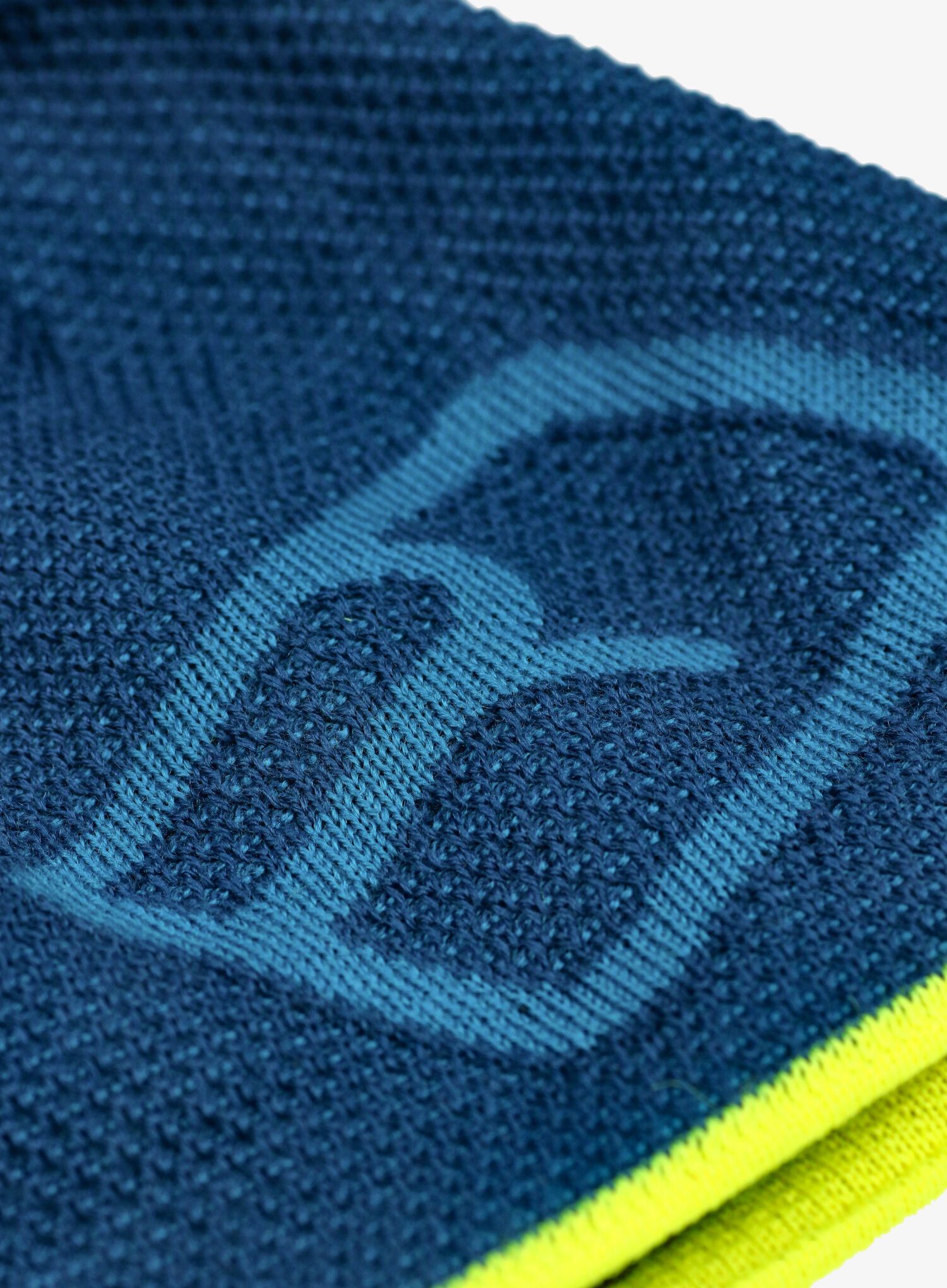 Zimska kapa Ortovox Merino Logo Knit Beanie - petrol blue