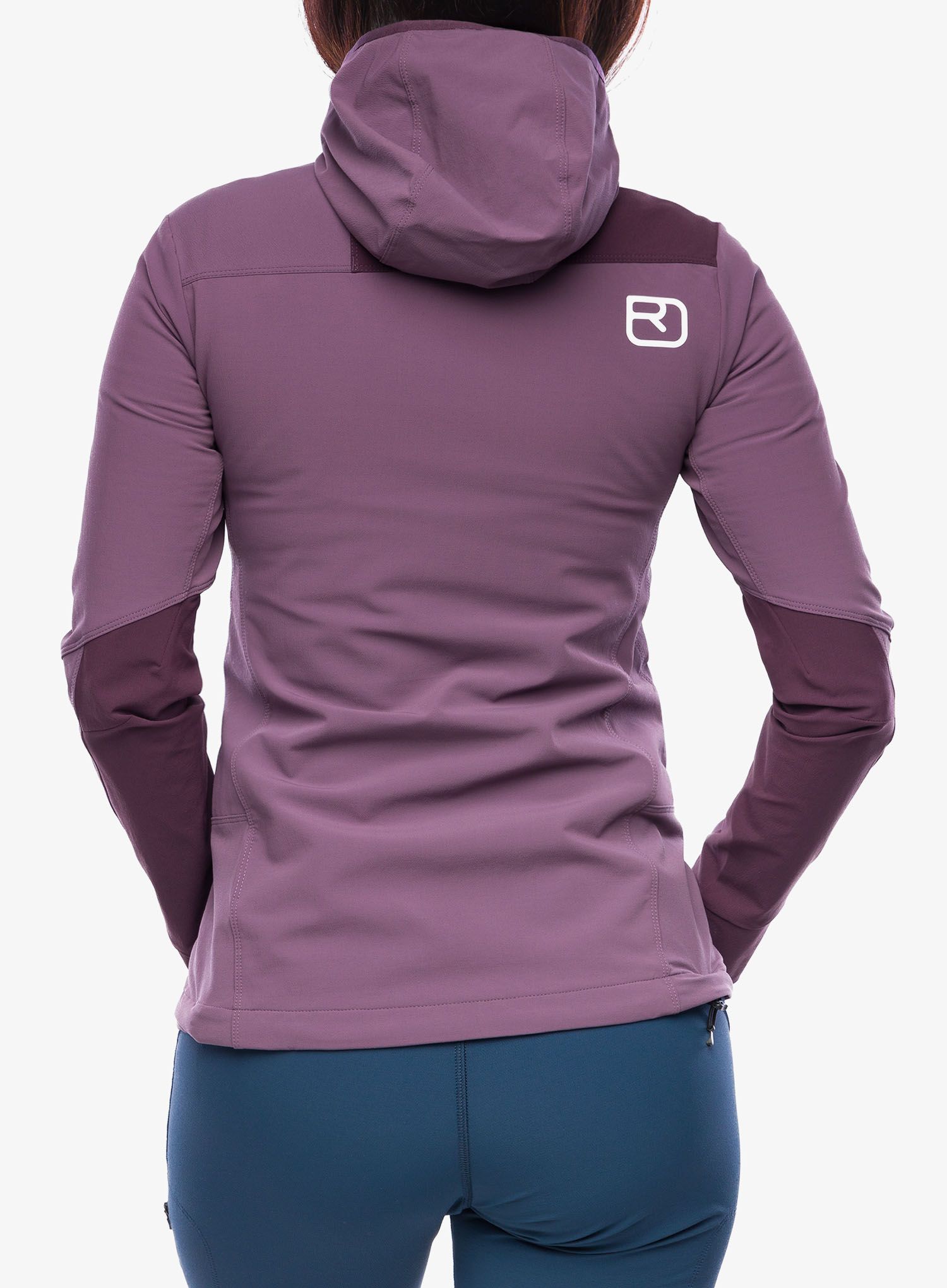 Ženski softshell Ortovox Pala Hooded Jacket - wild berry
