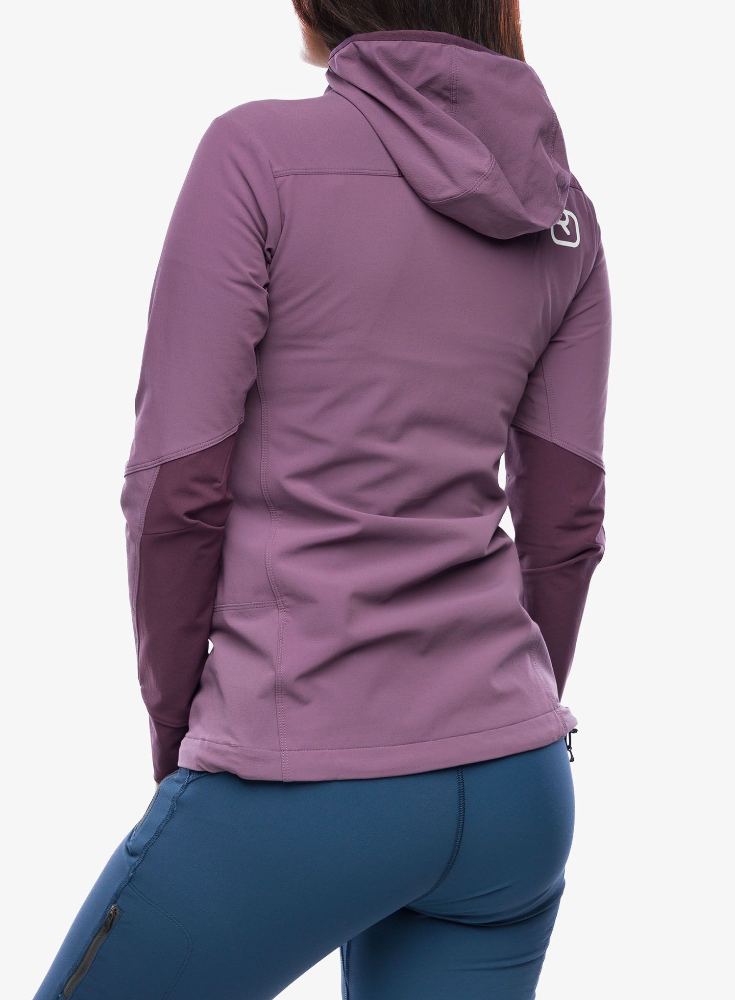 Ženski softshell Ortovox Pala Hooded Jacket - wild berry