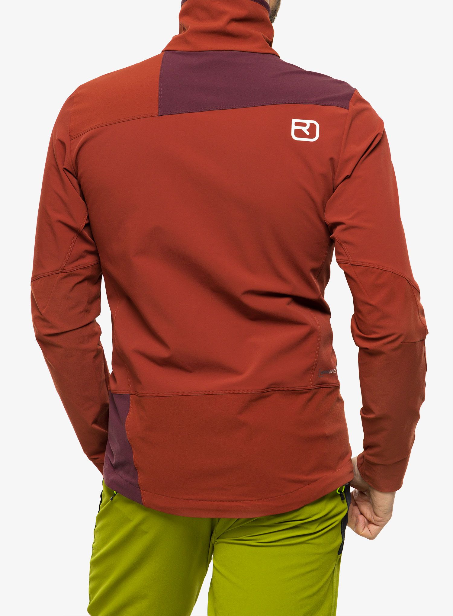Softshell jakna Ortovox Pala Light Jacket - clay orange