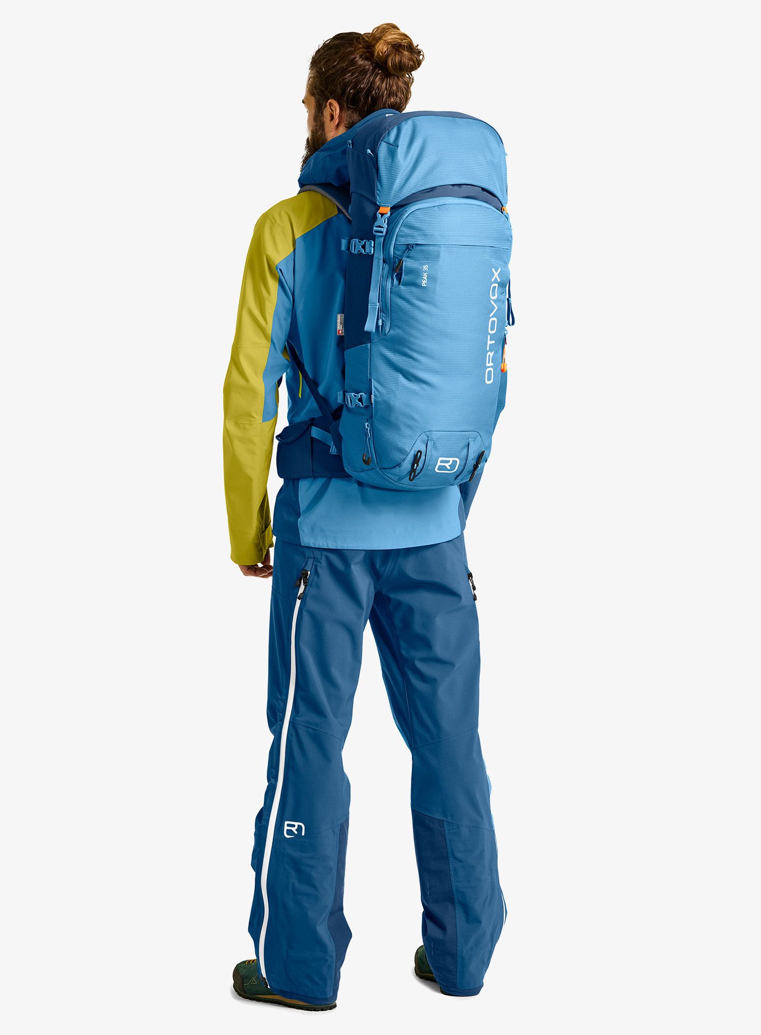 Nahrbtnik za turno smučanje Ortovox Peak 35 - heritage blue