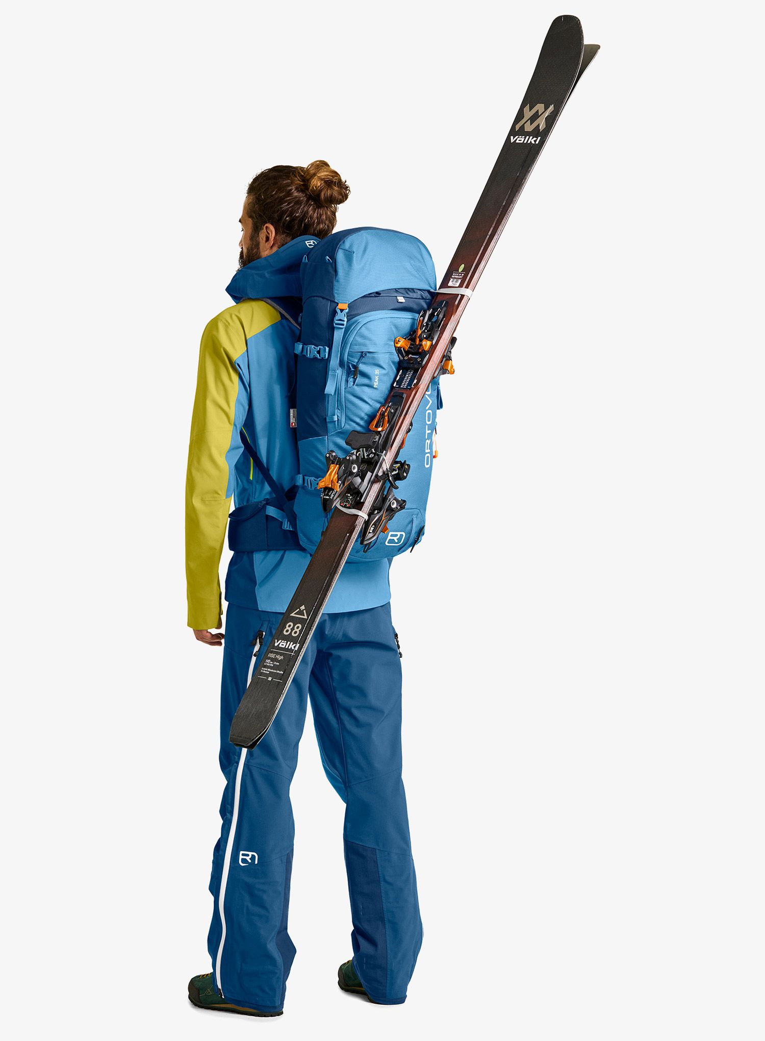 Nahrbtnik za turno smučanje Ortovox Peak 35 - heritage blue