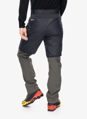 Podložene kratke hlače Ortovox Swisswool Piz Boe Shorts - black raven