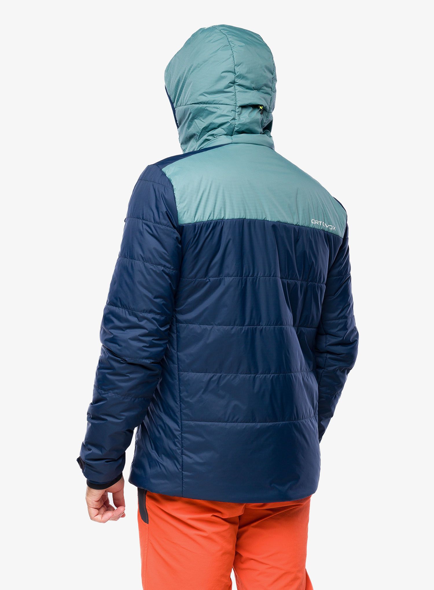 Moška smučarska jakna Ortovox Swisswool Zinal Jacket - deep ocean