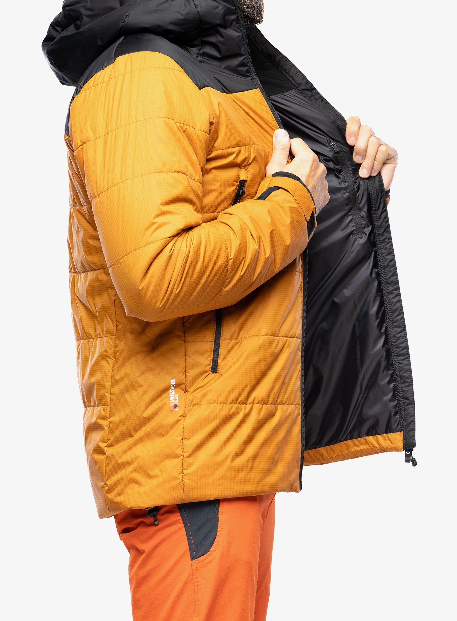 Moška smučarska jakna Ortovox Swisswool Zinal Jacket - sly fox