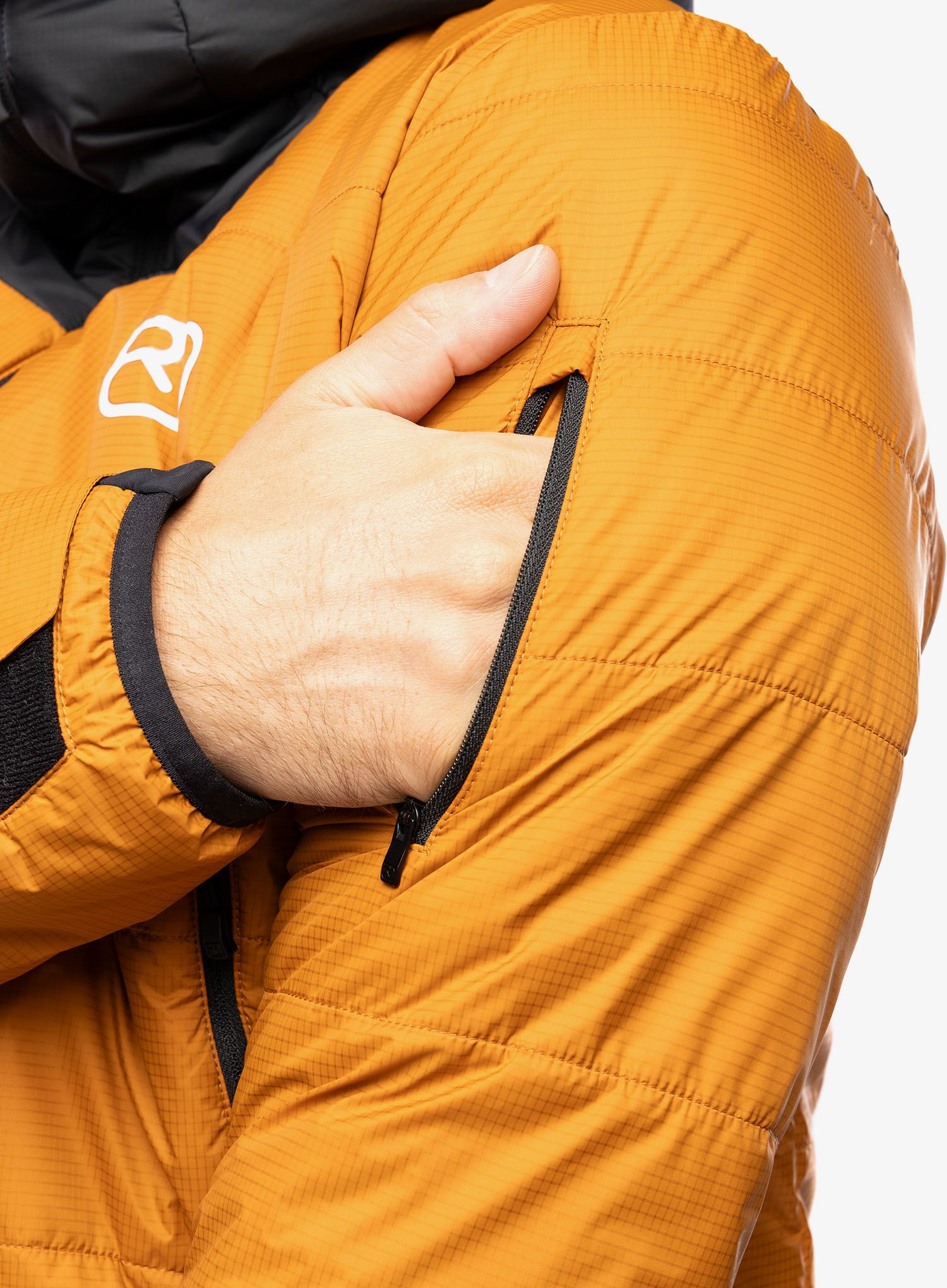 Moška smučarska jakna Ortovox Swisswool Zinal Jacket - sly fox
