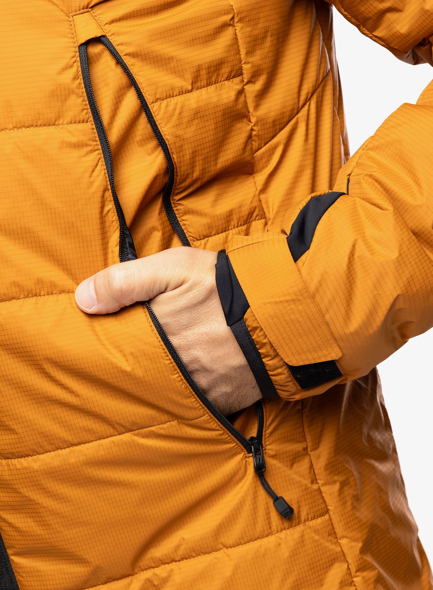 Moška smučarska jakna Ortovox Swisswool Zinal Jacket - sly fox