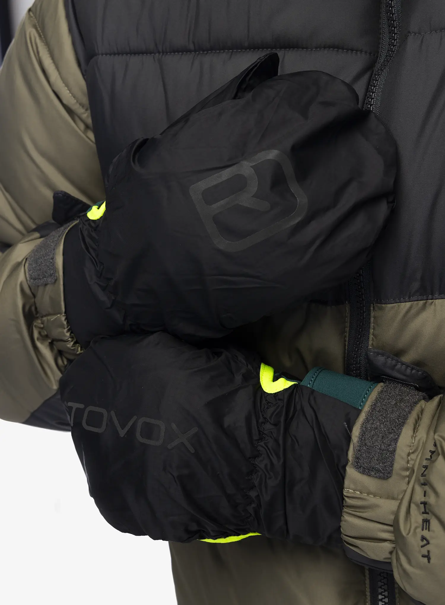 Softshell rokavice Ortovox Tour Pro Cover Glove - dark pacific