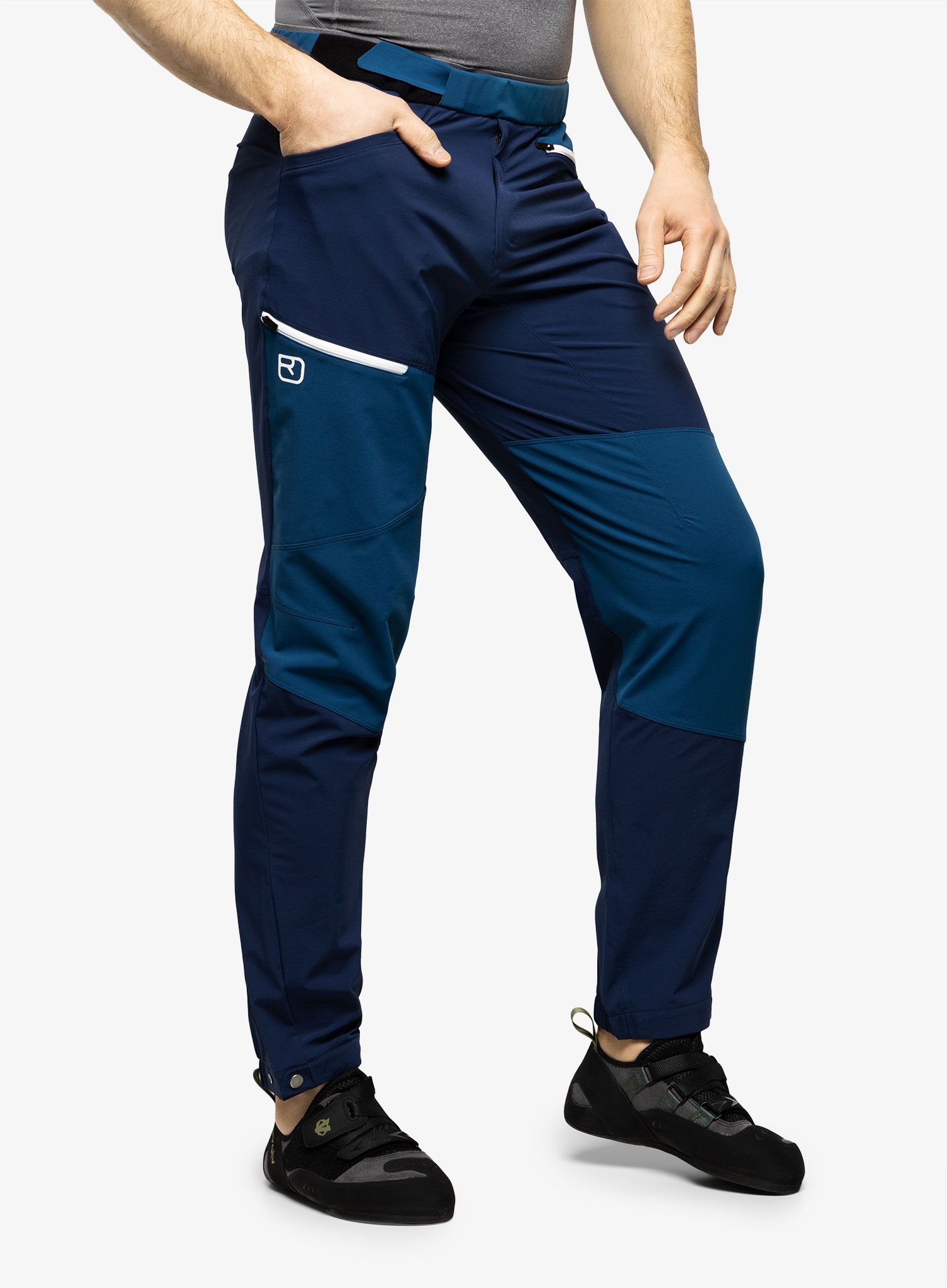 Hlače za plezanje Ortovox Vajolet Pants - deep ocean