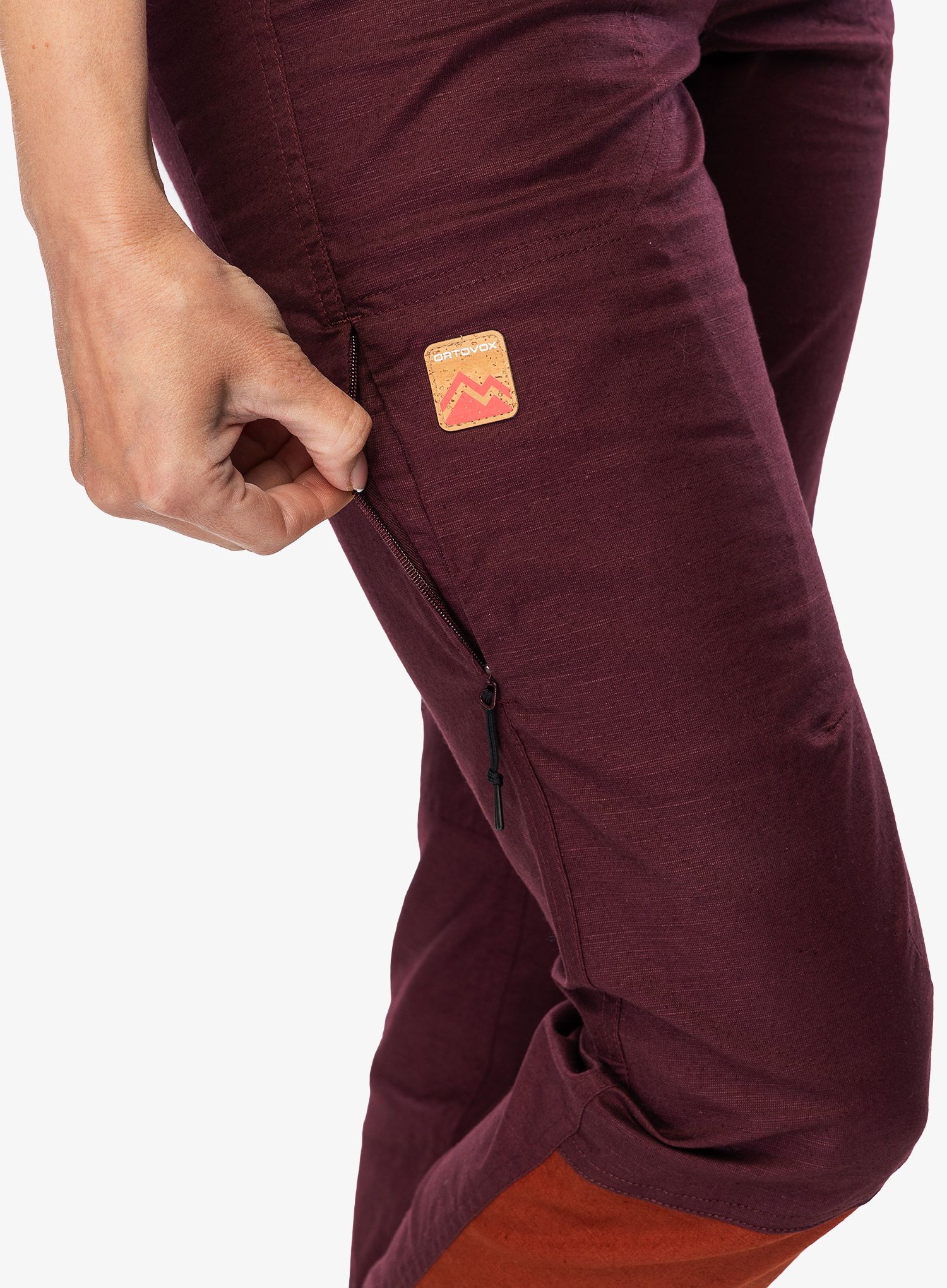 Ženske plezalne hlače Ortovox Valbon Pants - winetasting