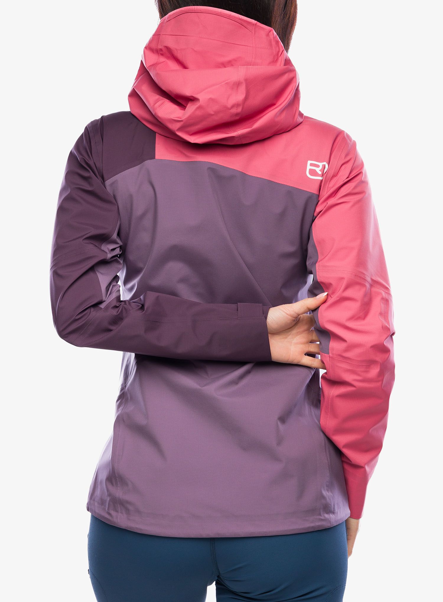 Ženska nepremočljiva jakna Ortovox Westalpen 3L Light Jacket - wild berry