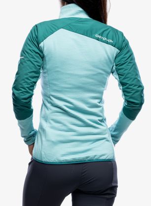 Ženska jakna Ortovox Westalpen Swisswool Hybrid Jacket - pacific green
