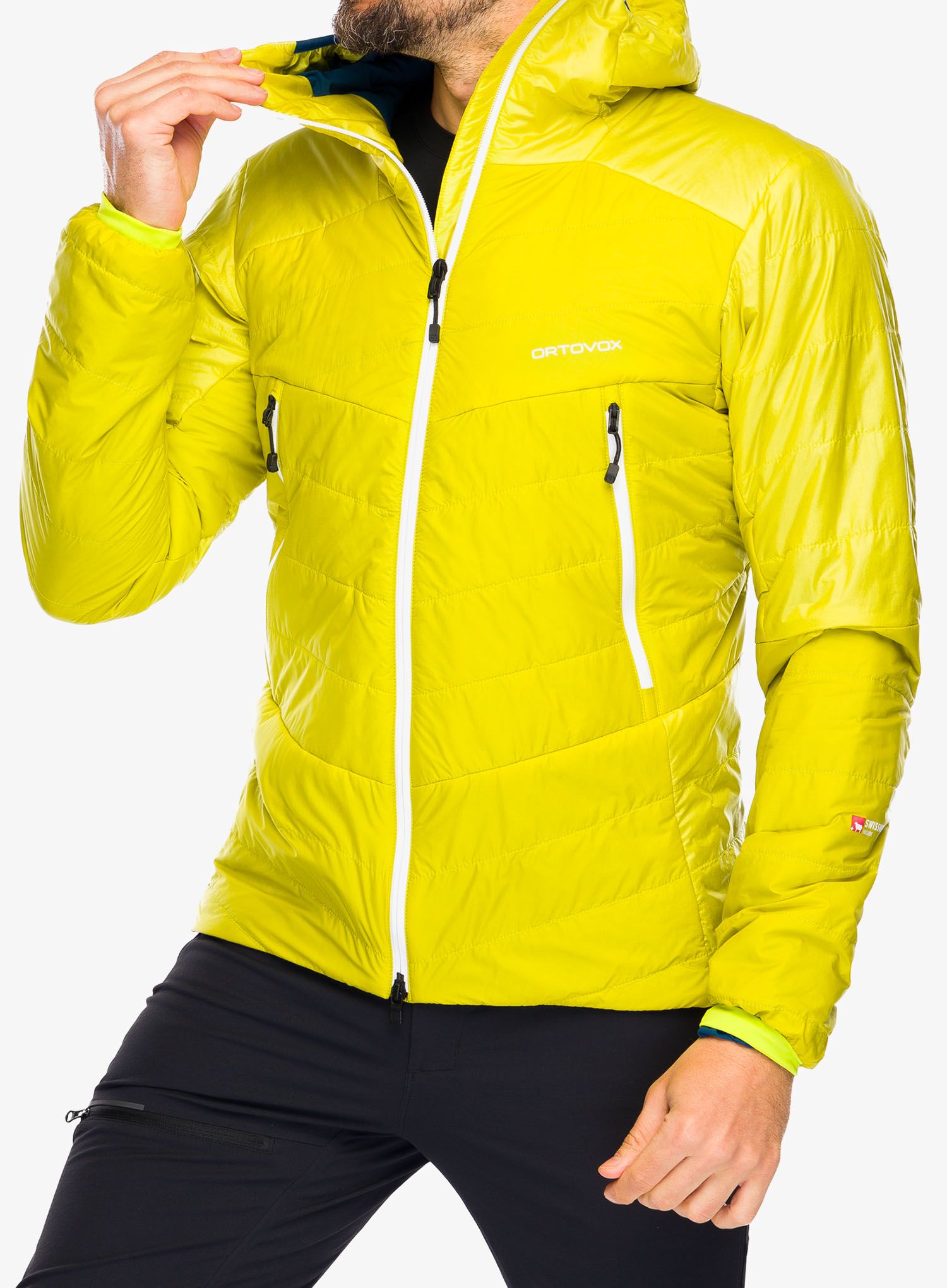 Moška jakna Ortovox Westalpen Swisswool Jacket - dirty daisy