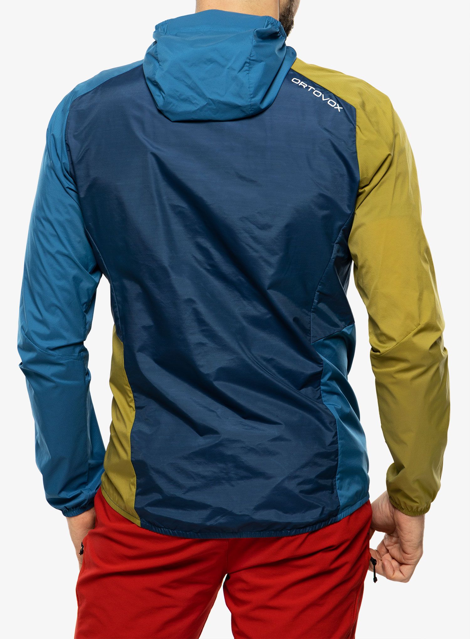 Vetrovka Ortovox Windbreaker Jacket - petrol blue